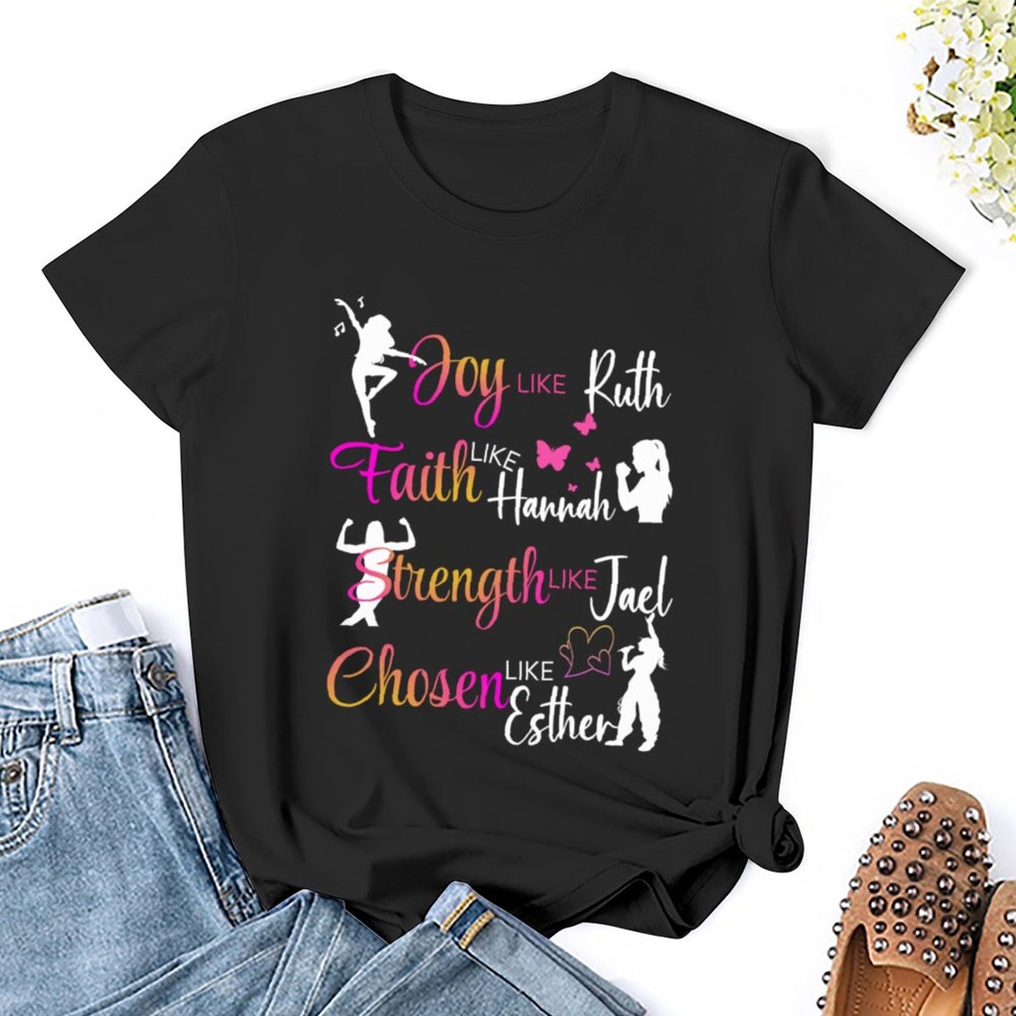 Chosen like Esther - Women's 100% Cotton Tee