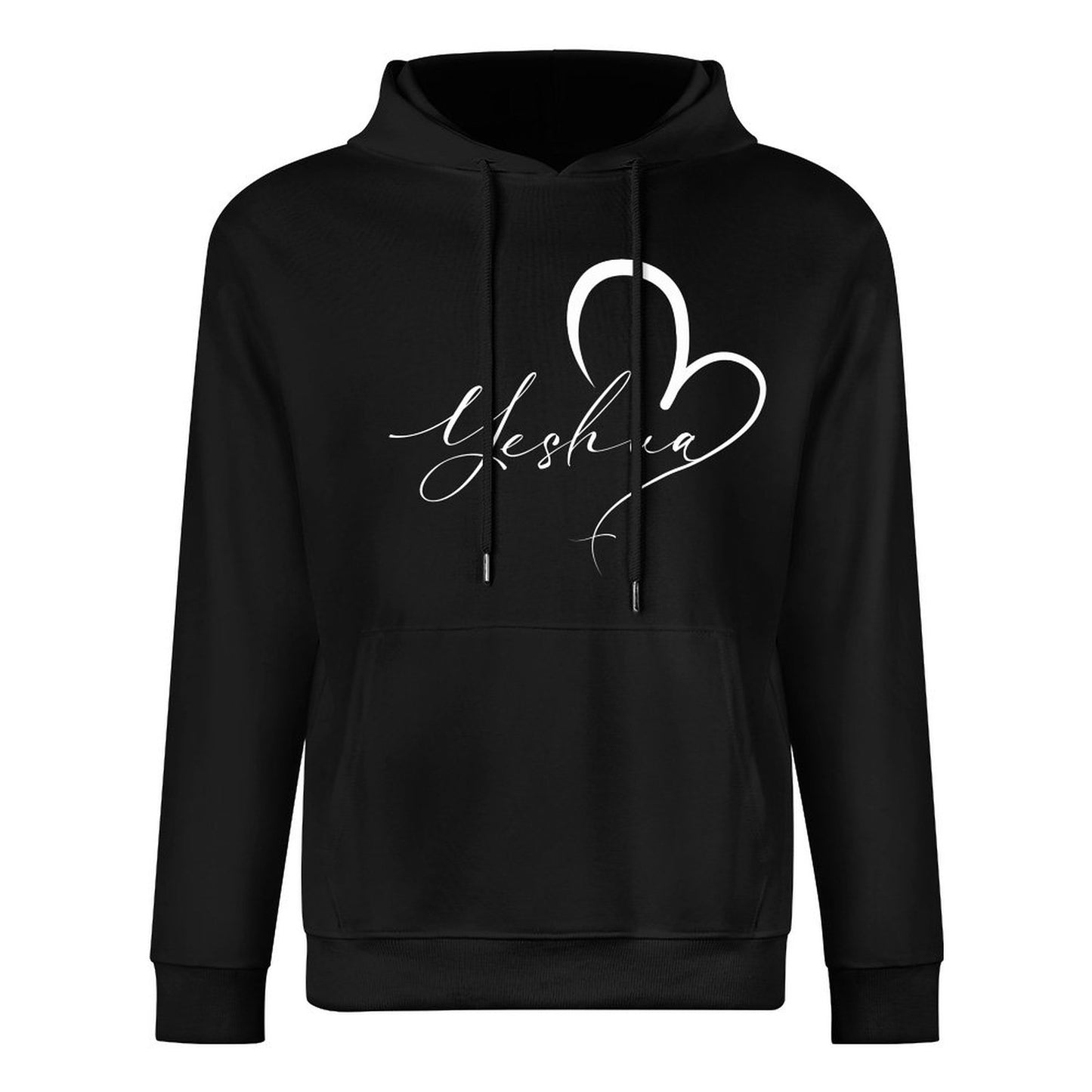 Minimalist, Yeshua - Cotton Hoodie with Pocket