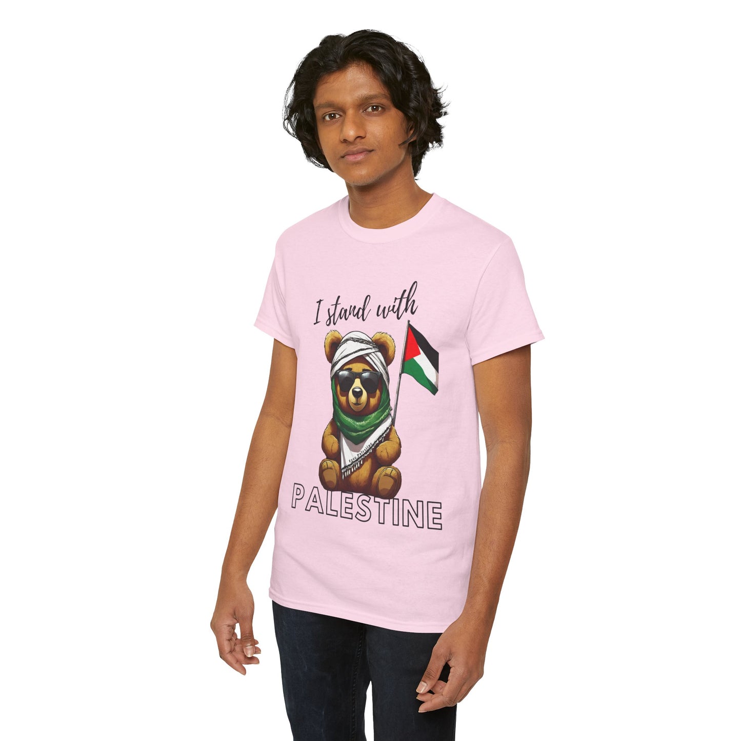 Teddy Palestine - Unisex Cotton Tee