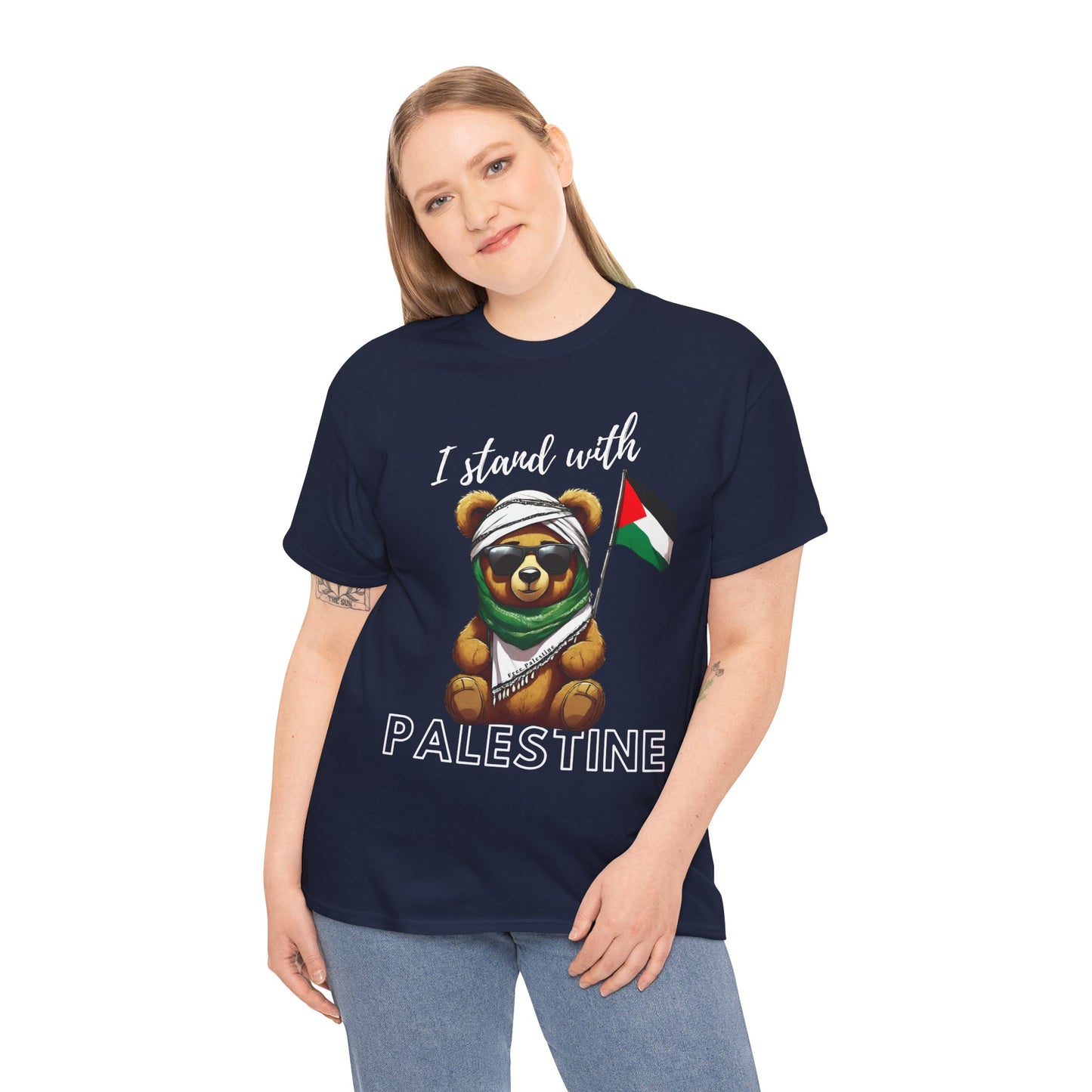 Teddy Palestine - Unisex Cotton Tee