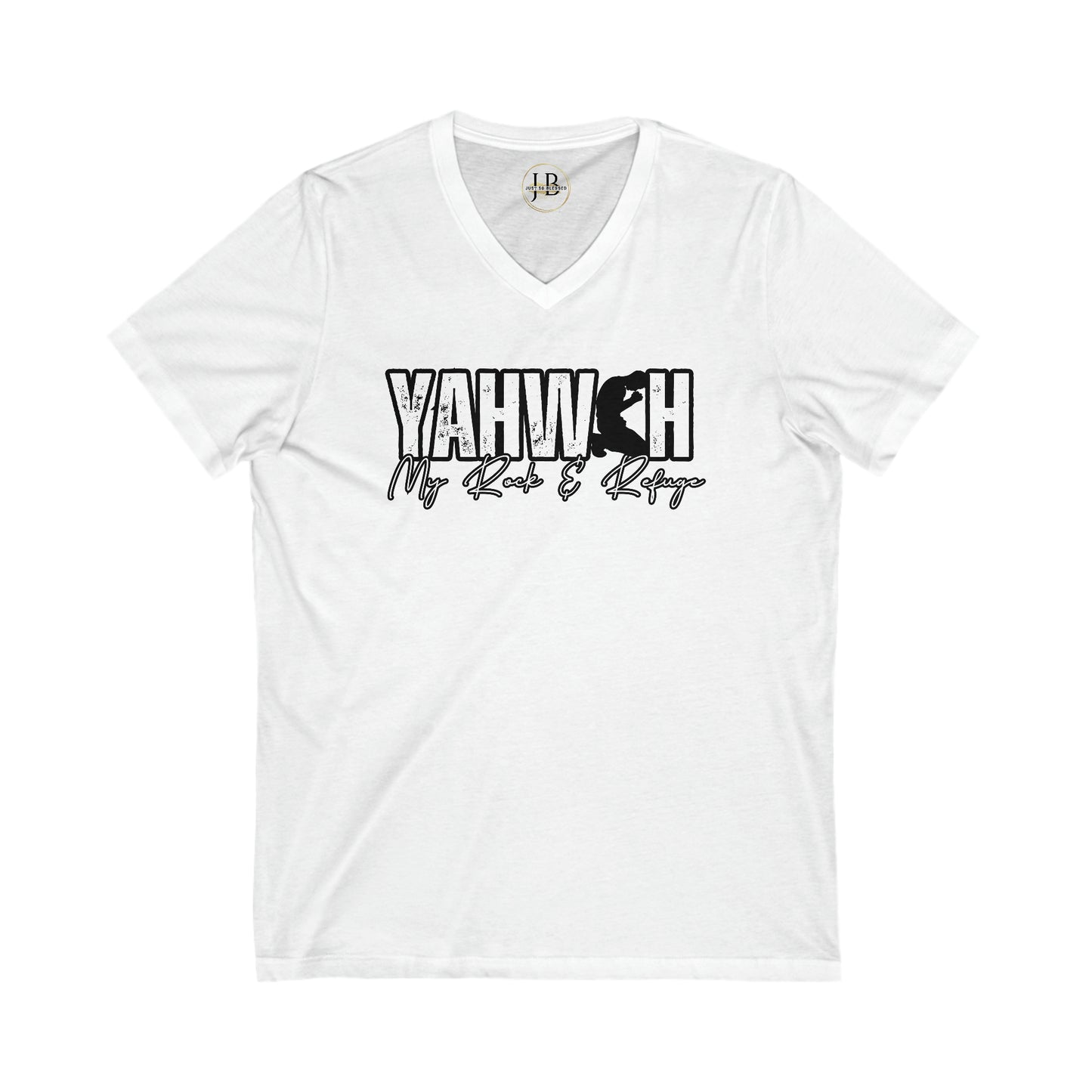 Yahweh - Jersey V-Neck Tee (Unisex)