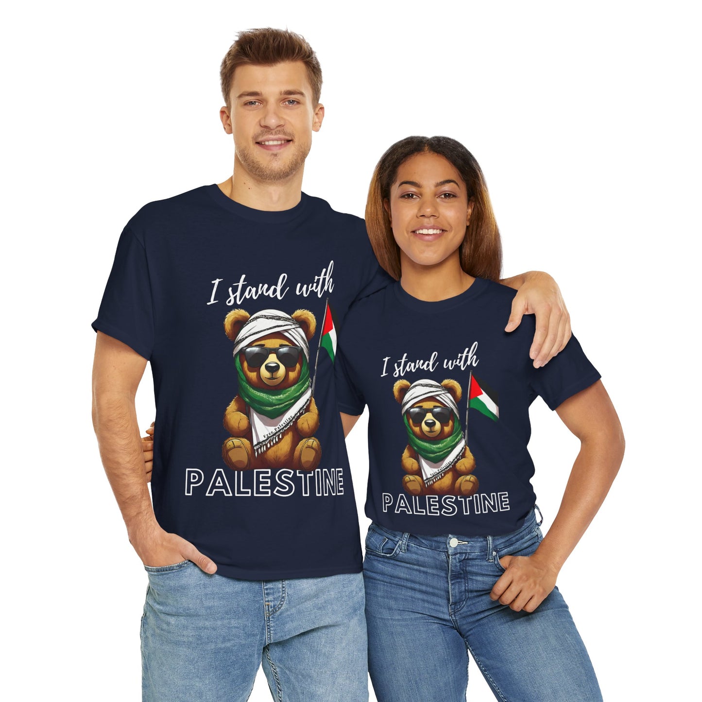 Teddy Palestine - Unisex Cotton Tee
