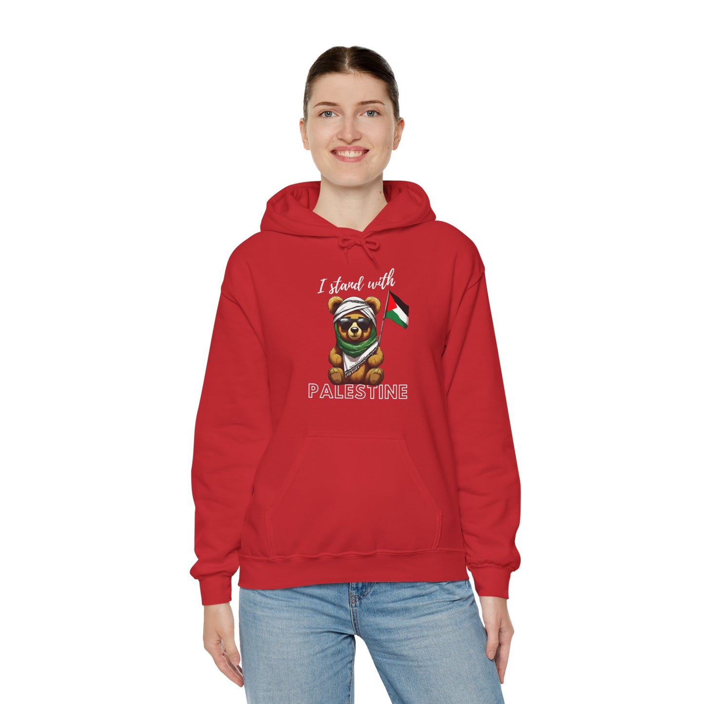 Teddy Palestine - Unisex Hooded Sweatshirt