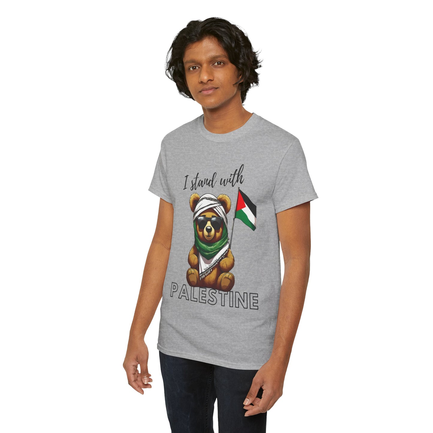 Teddy Palestine - Unisex Cotton Tee