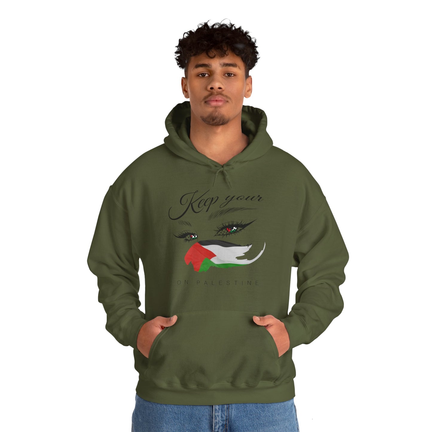 Eyes - Unisex Hooded Sweatshirt