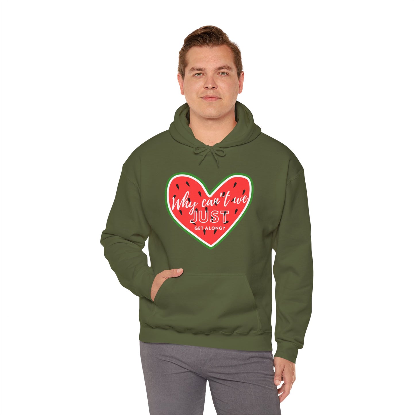 Get Along - Unisex Hooded Sweatshirt