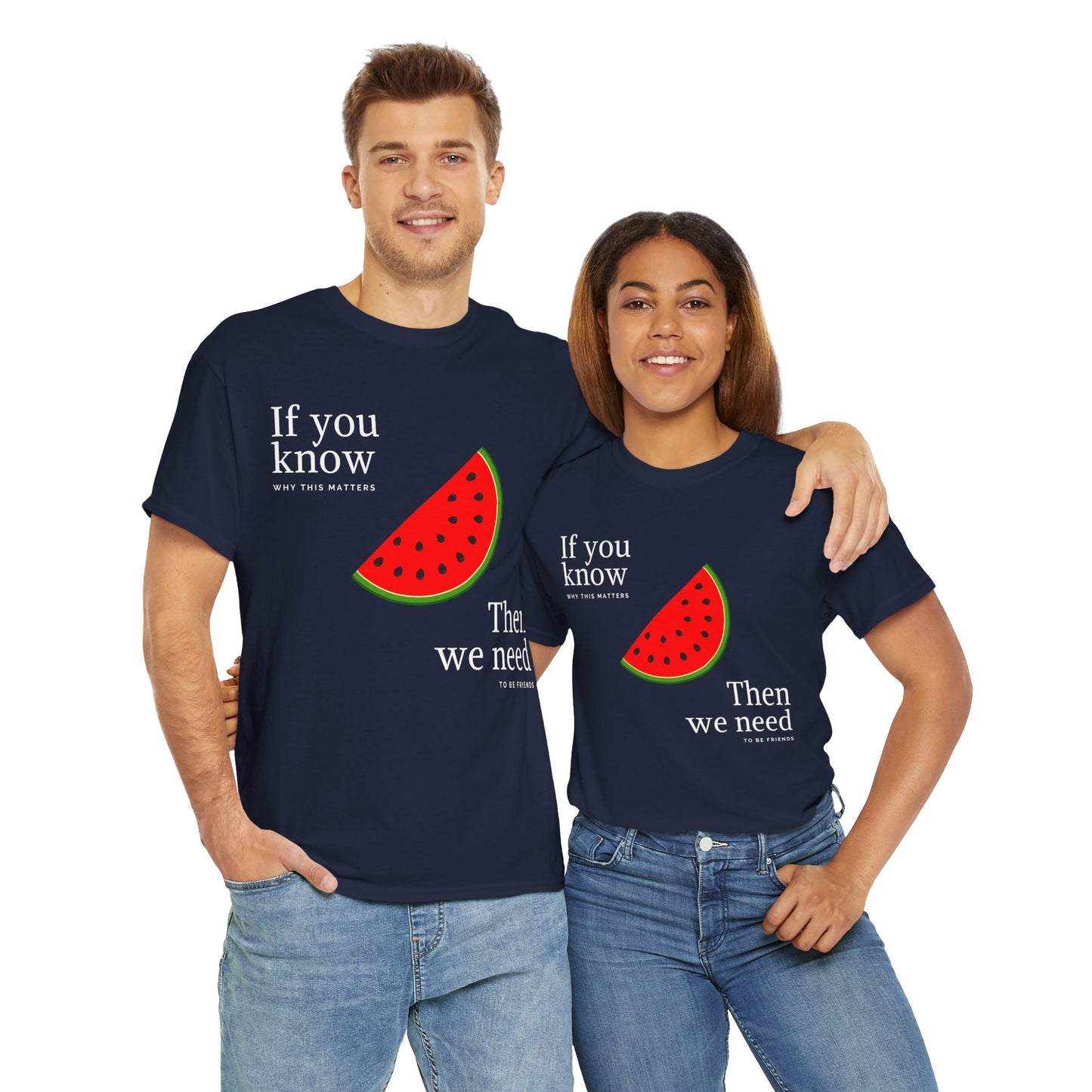 Friend Finder - Unisex Cotton Tee