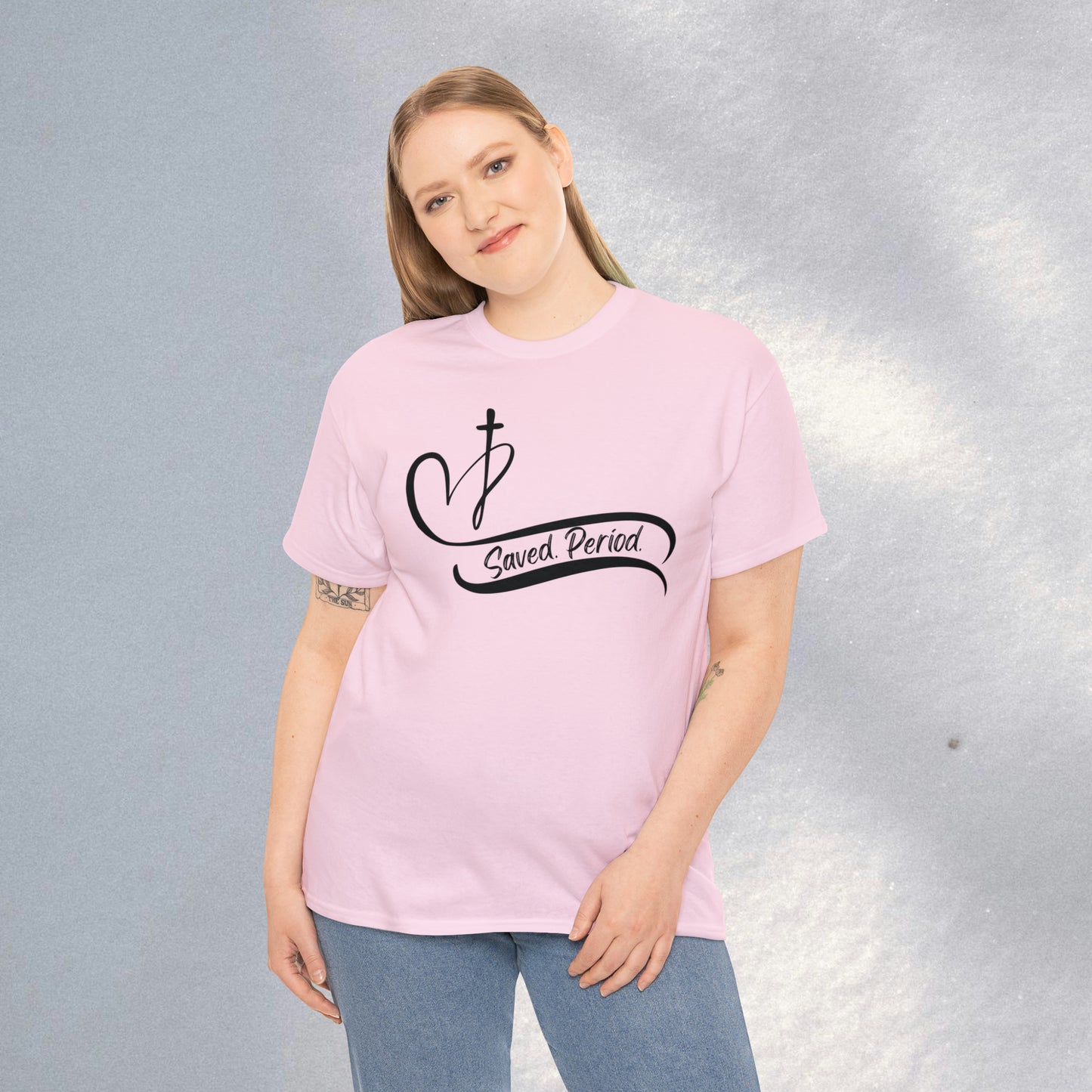 Saved, Period - Heavy Cotton Tee (Unisex)