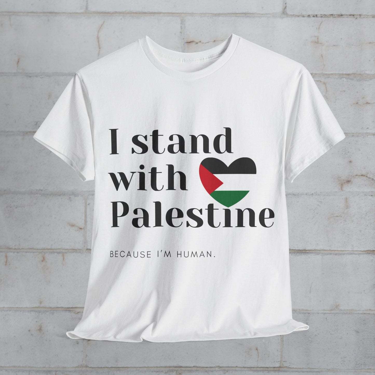 Because I'm Human - Unisex Cotton Tee