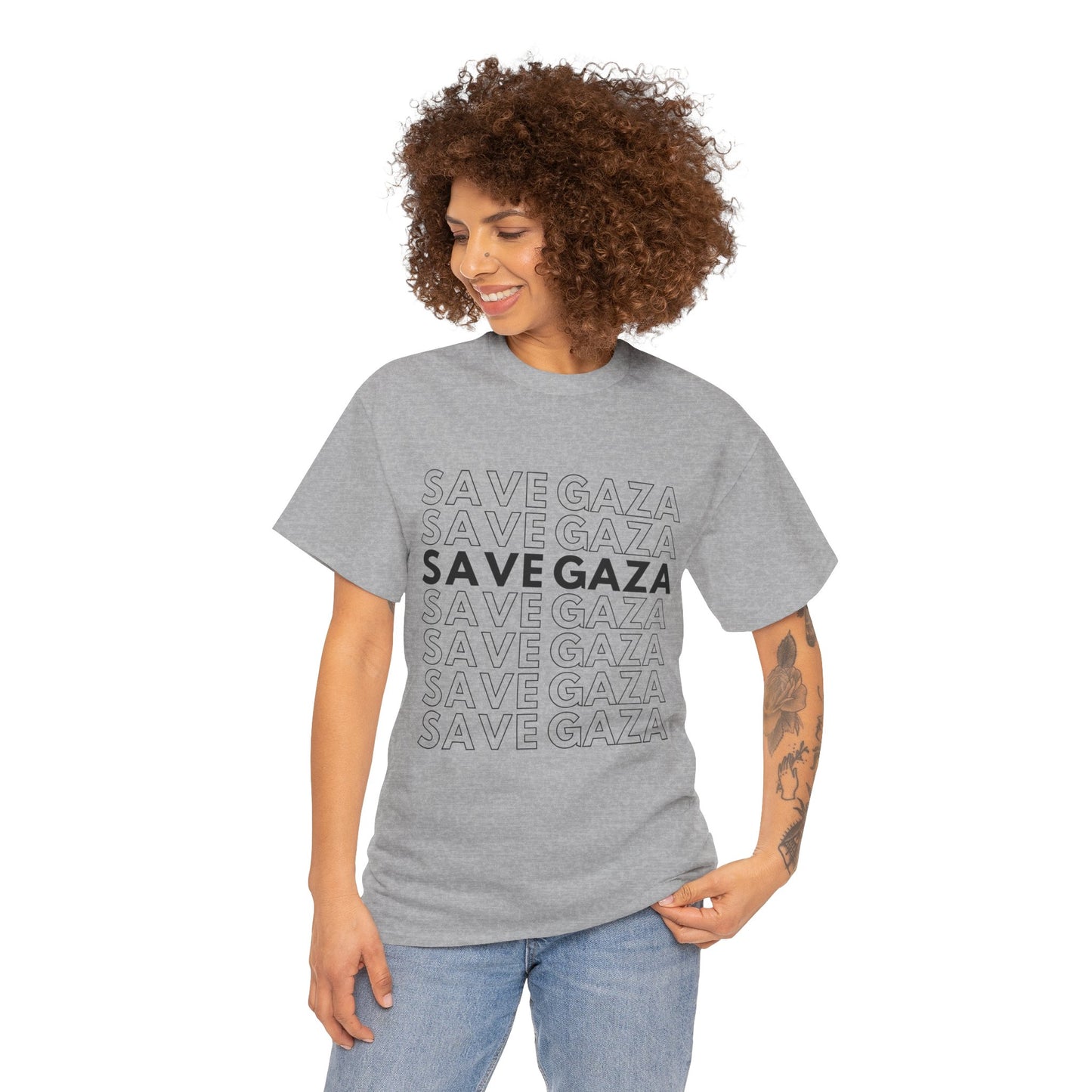 Save Gaza - Unisex Cotton Tee