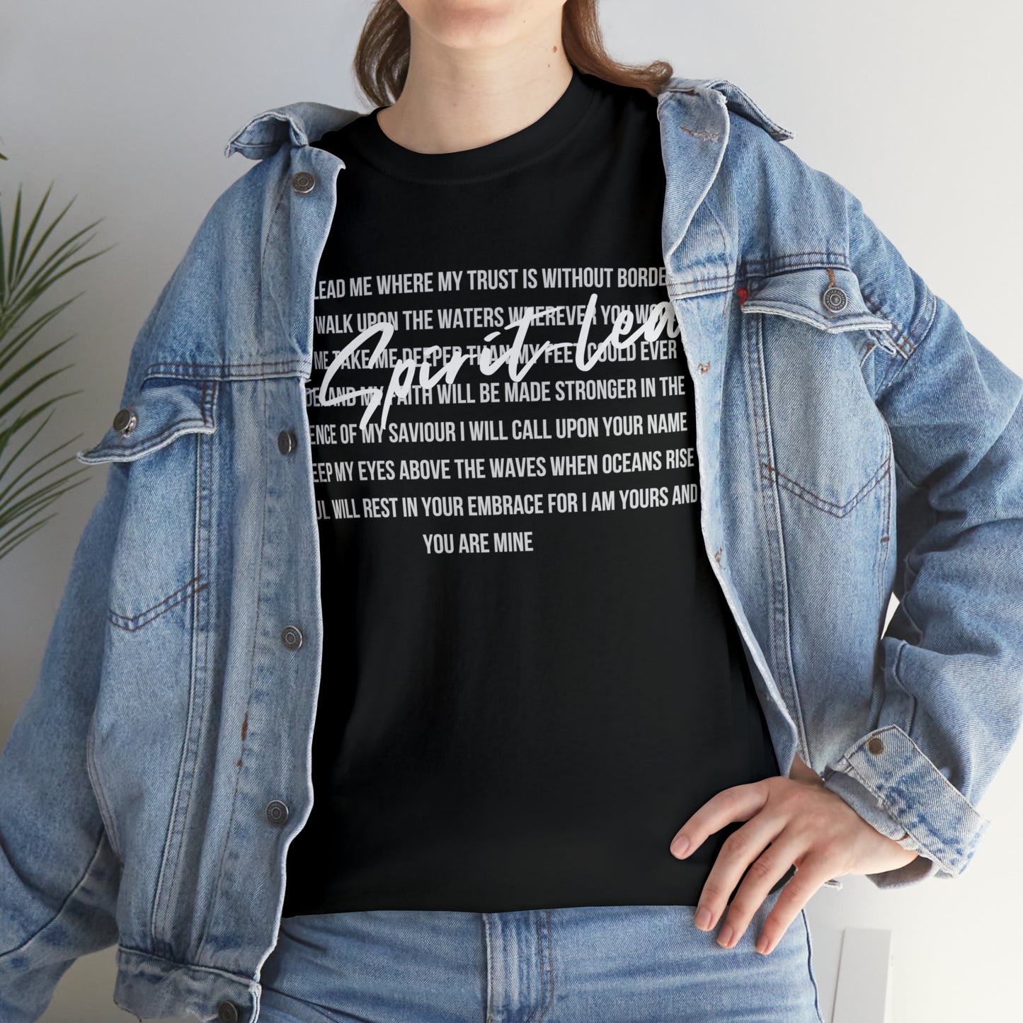 Spirit Lead Me - Heavy Cotton Tee (Unisex)