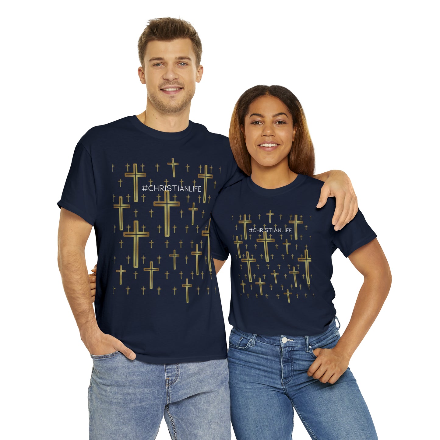 #Christianlife - Heavy Cotton Tee (Unisex)