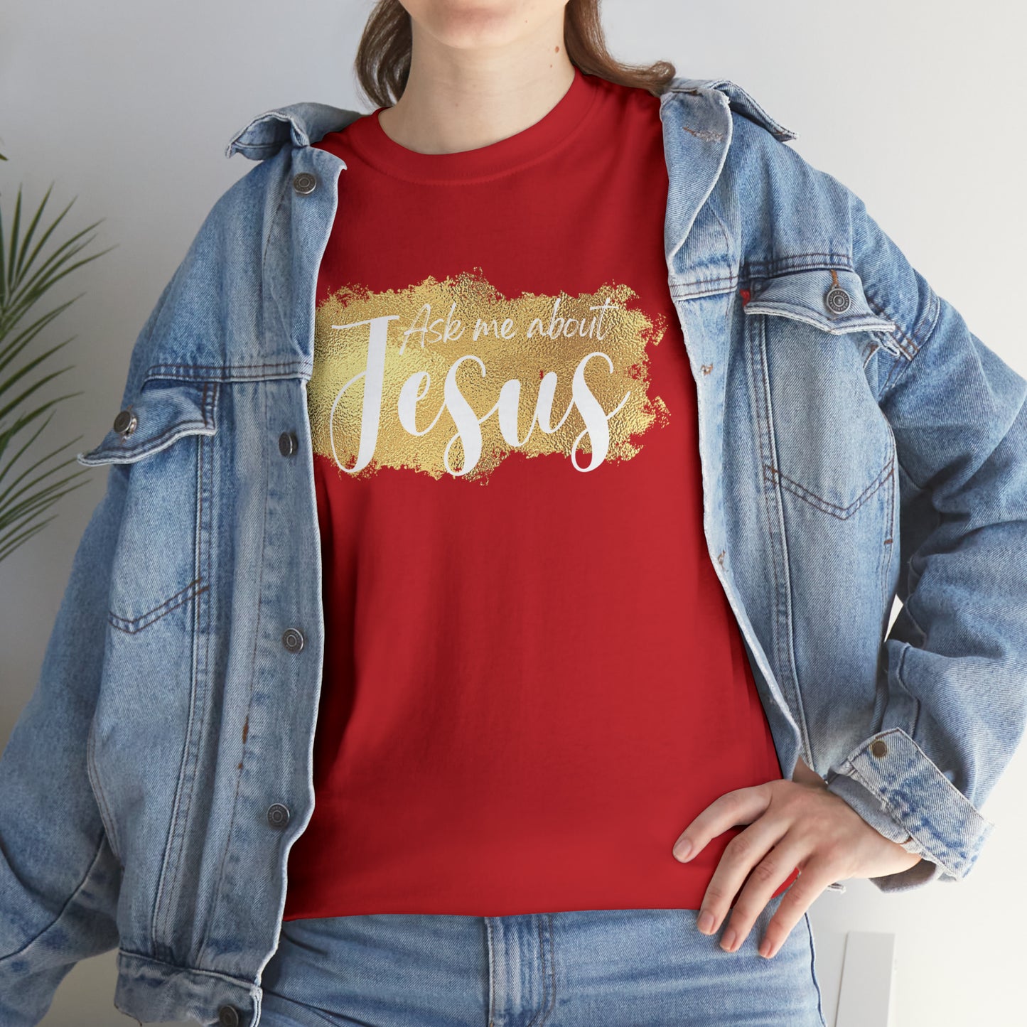 Ask Me - Heavy Cotton Tee (Unisex)