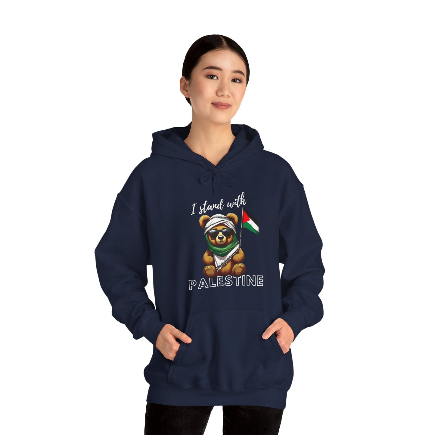 Teddy Palestine - Unisex Hooded Sweatshirt