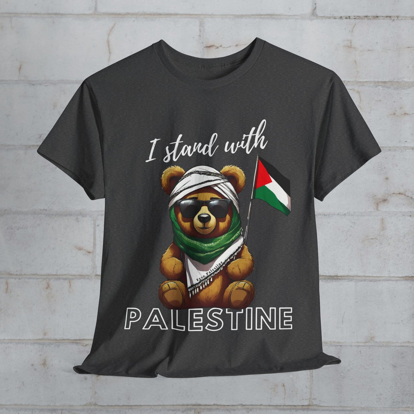Teddy Palestine - Unisex Cotton Tee