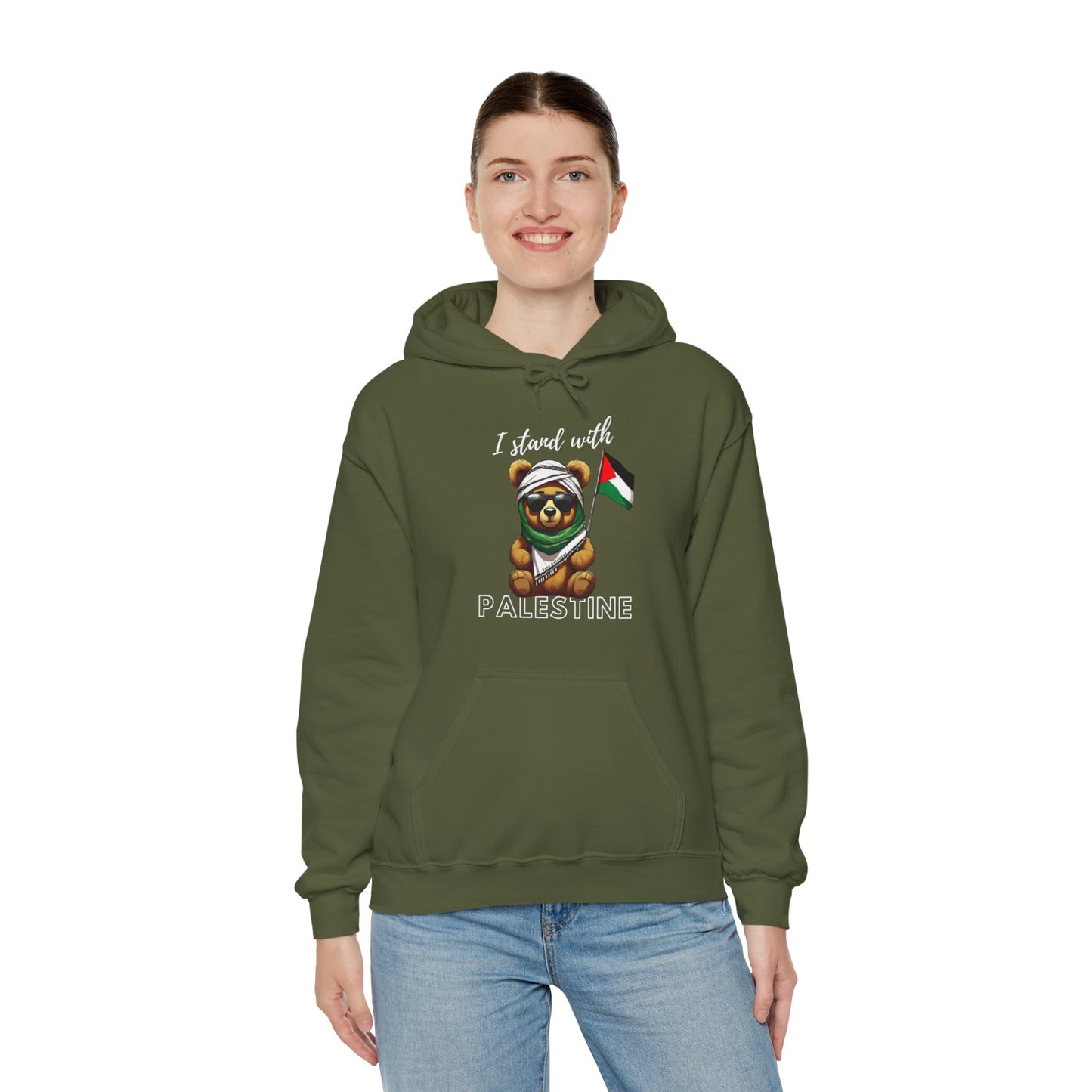 Teddy Palestine - Unisex Hooded Sweatshirt