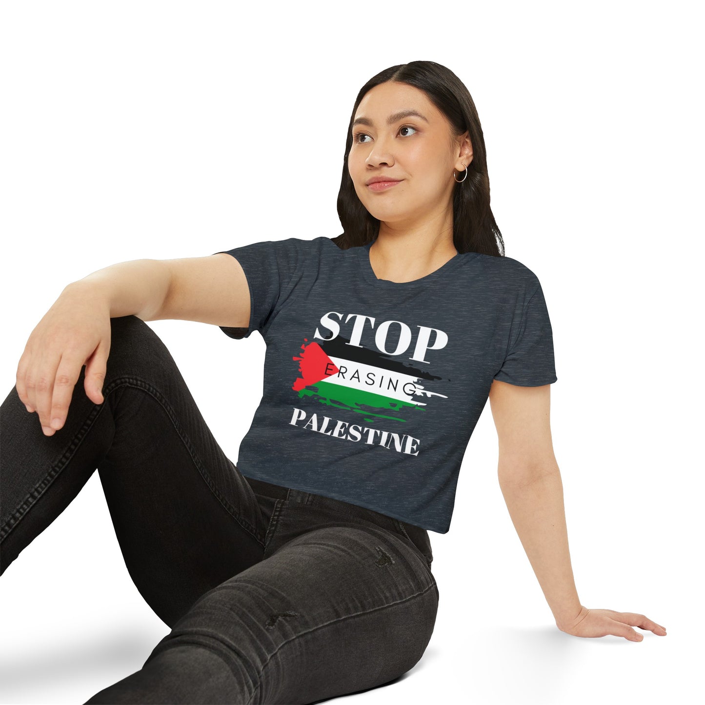 Erasing - Women's Festival Crop Top