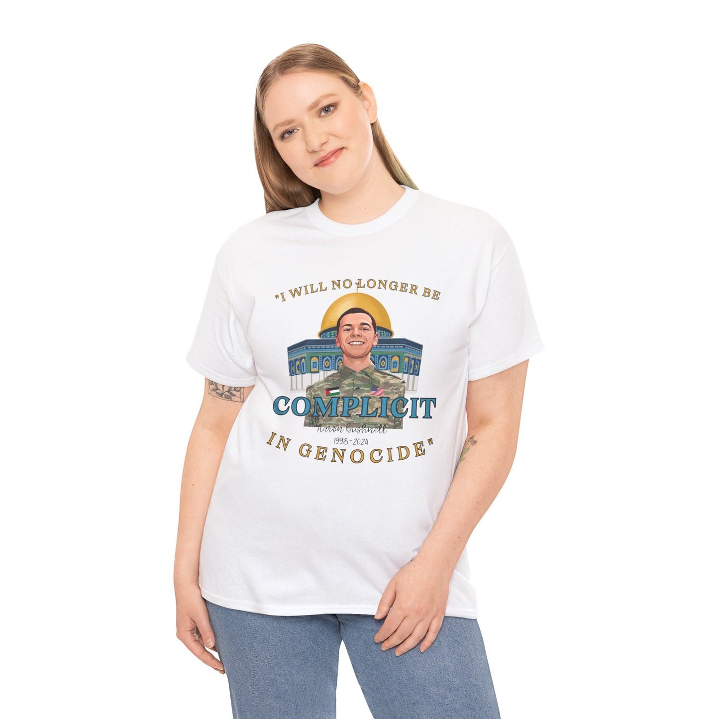 Aaron & TelAviv - Unisex Cotton Tee