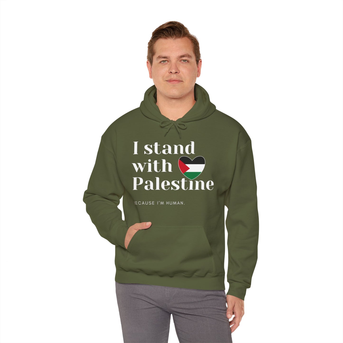 Because I'm Human - Unisex Hooded Sweatshirt