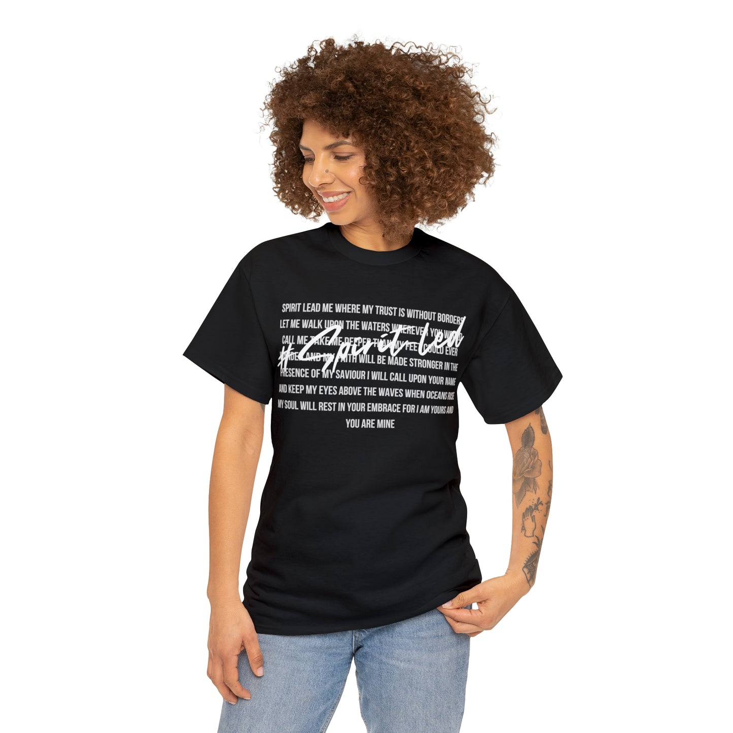 Spirit Lead Me - Heavy Cotton Tee (Unisex)