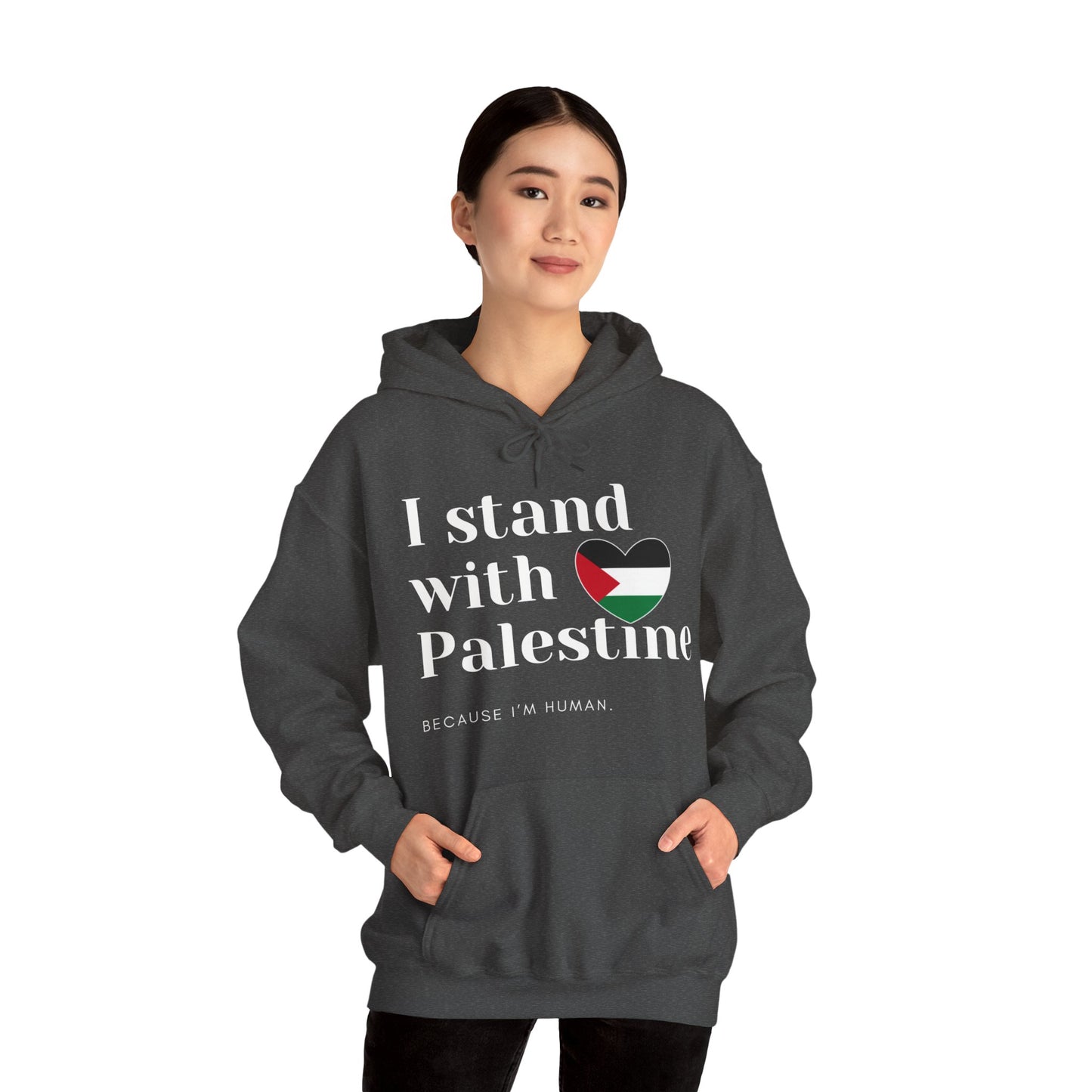 Because I'm Human - Unisex Hooded Sweatshirt