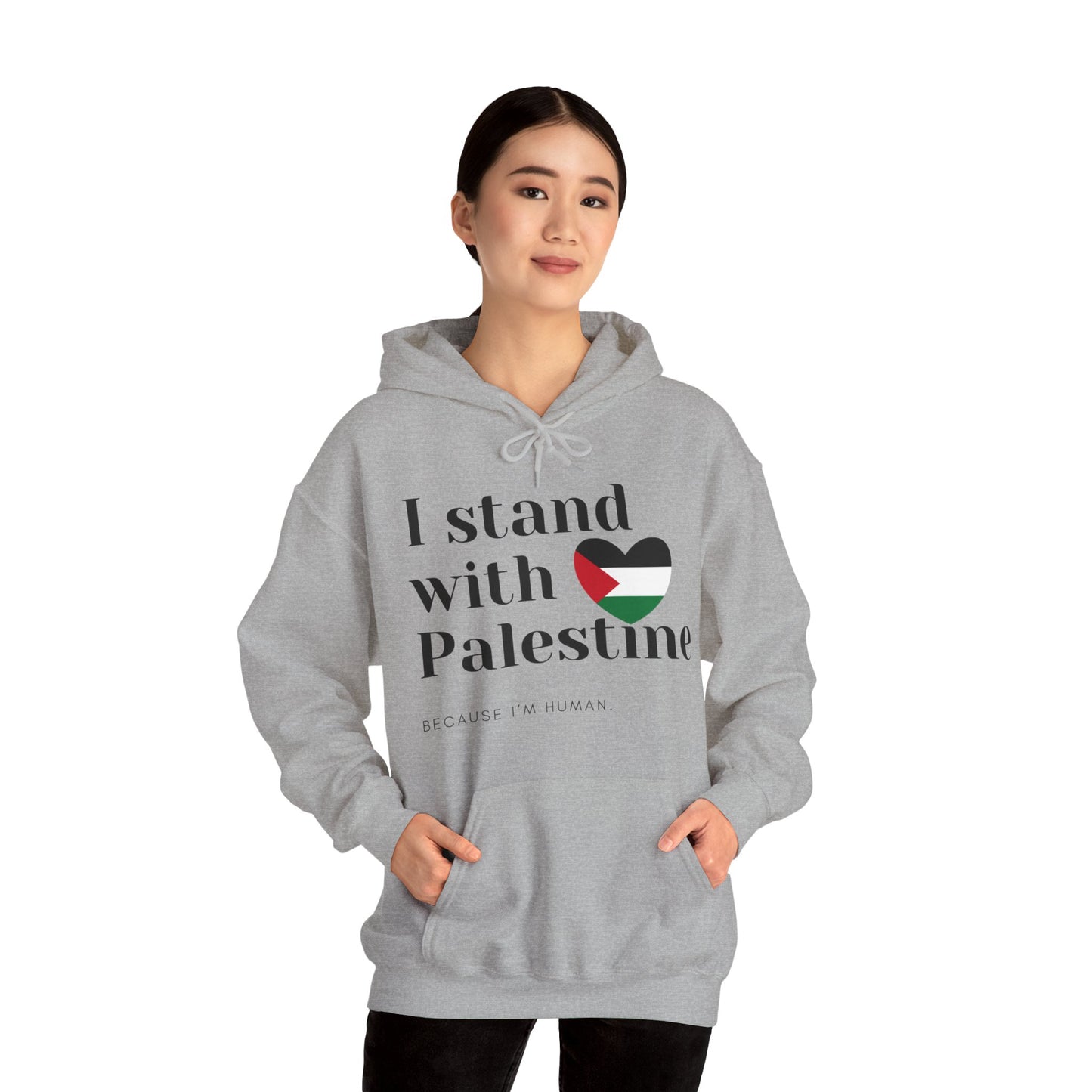 Because I'm Human - Unisex Hooded Sweatshirt