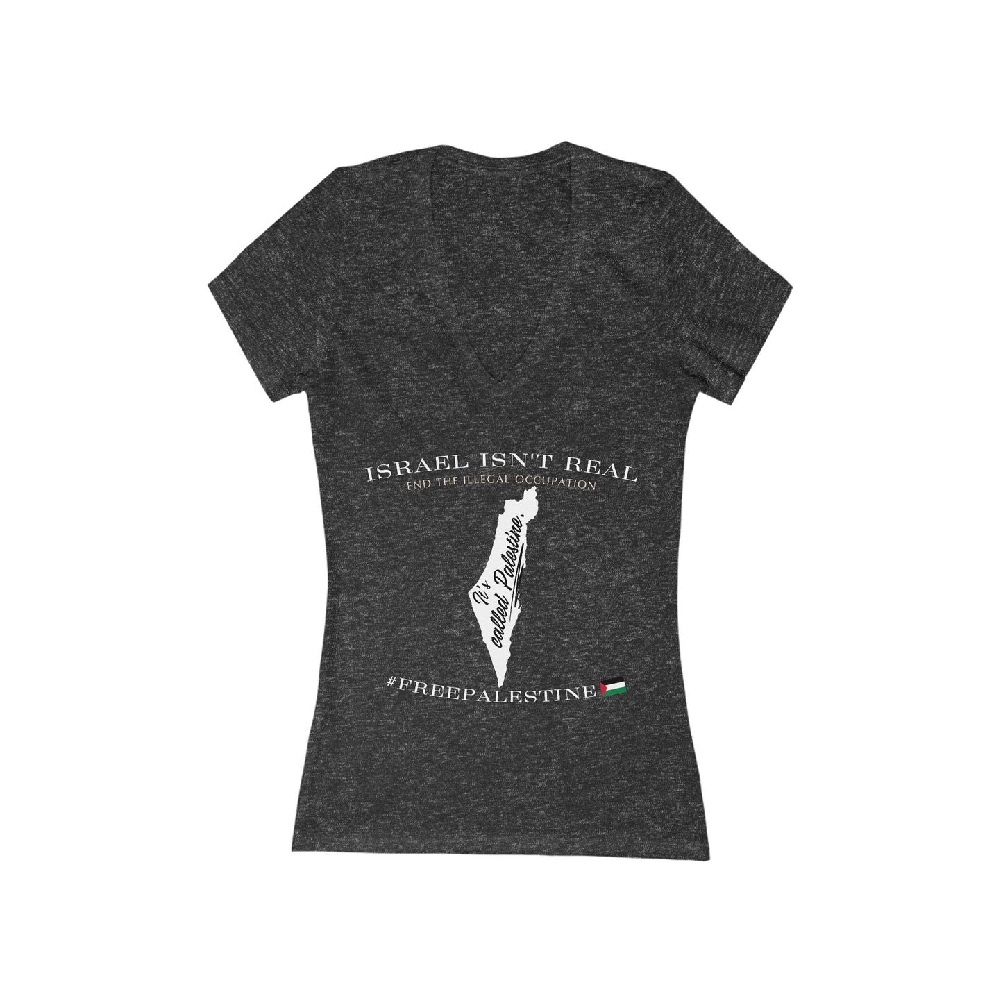 It's Called Palestine - Women's Deep V-Neck Tee