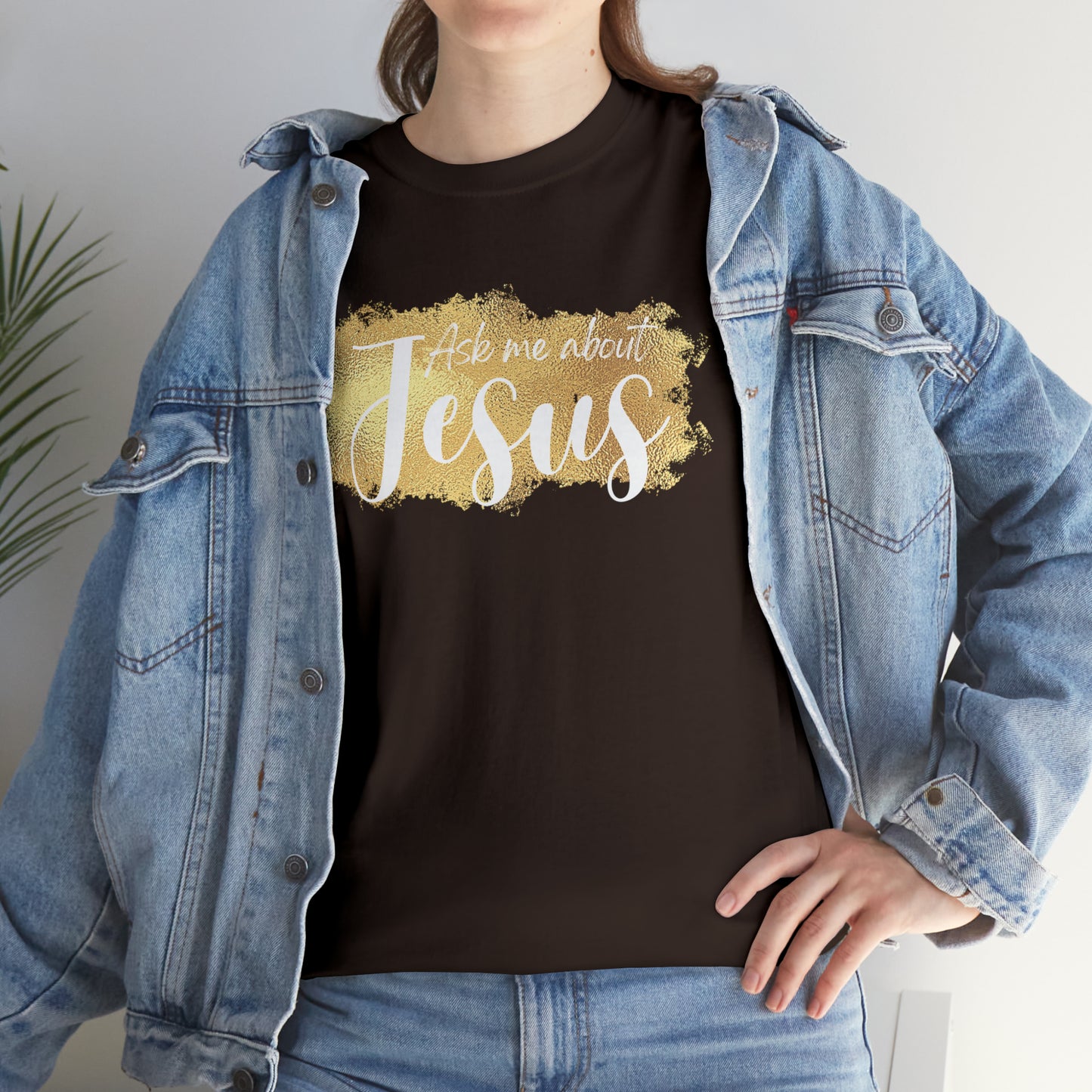 Ask Me - Heavy Cotton Tee (Unisex)