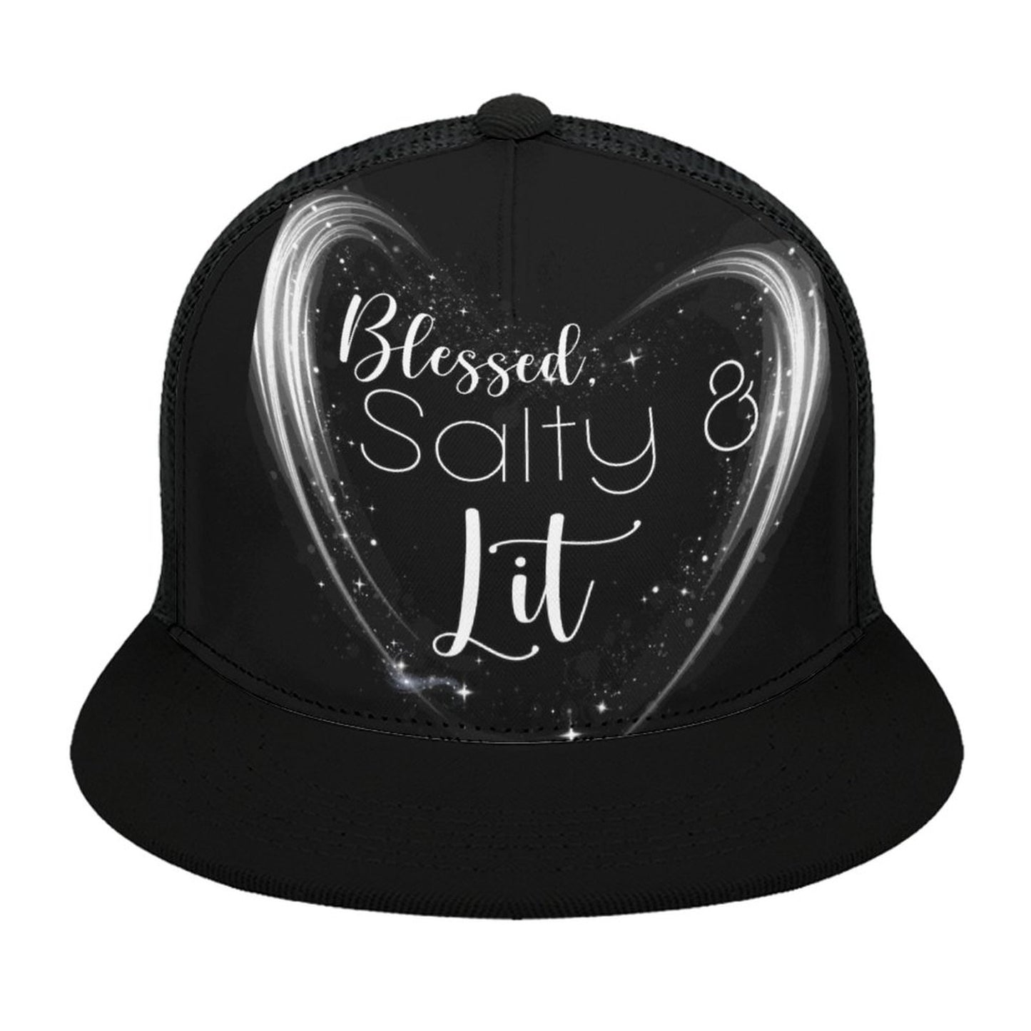 Salty & Lit (Matt. 5:13-14) - Flat Brim Trucker Hat
