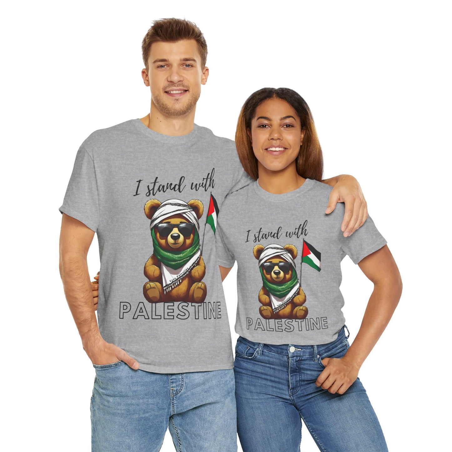 Teddy Palestine - Unisex Cotton Tee