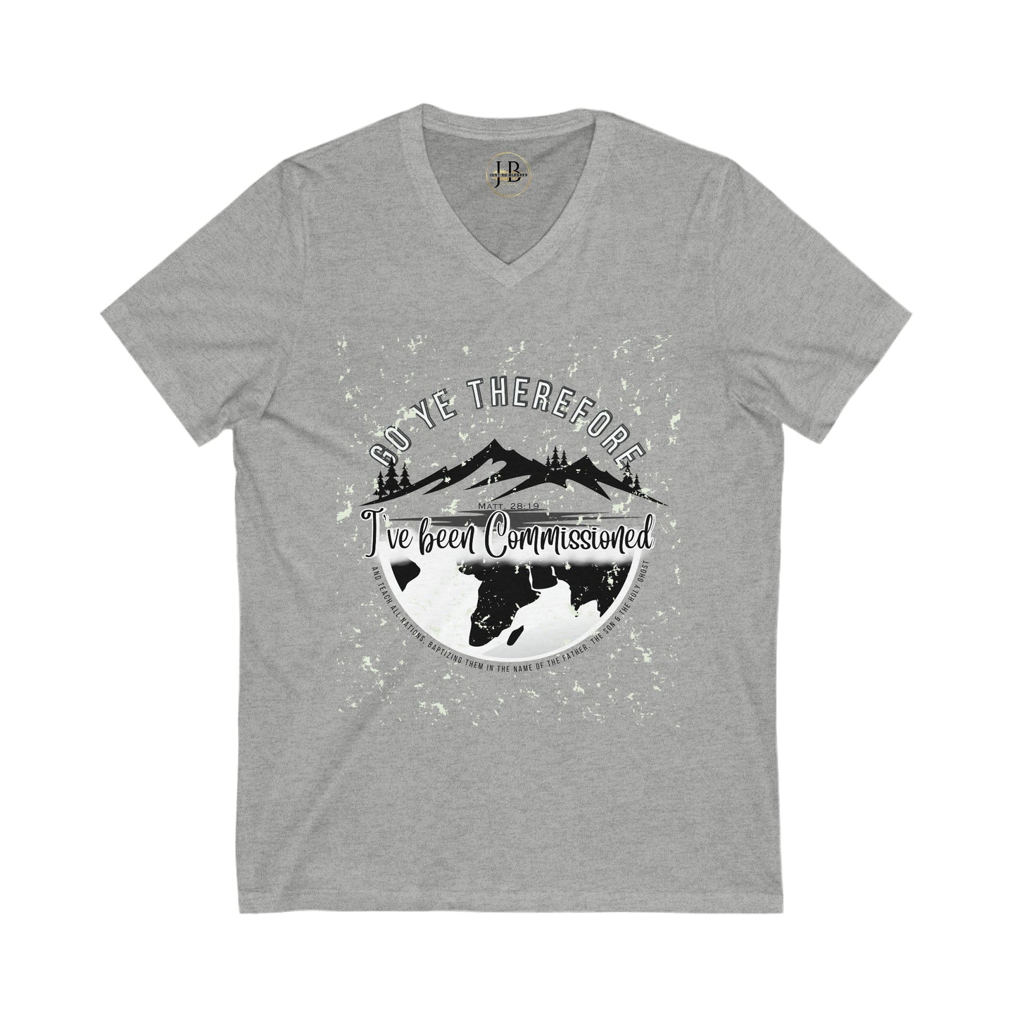 I've been Commissioned - Jersey V-Neck Tee (Unisex)