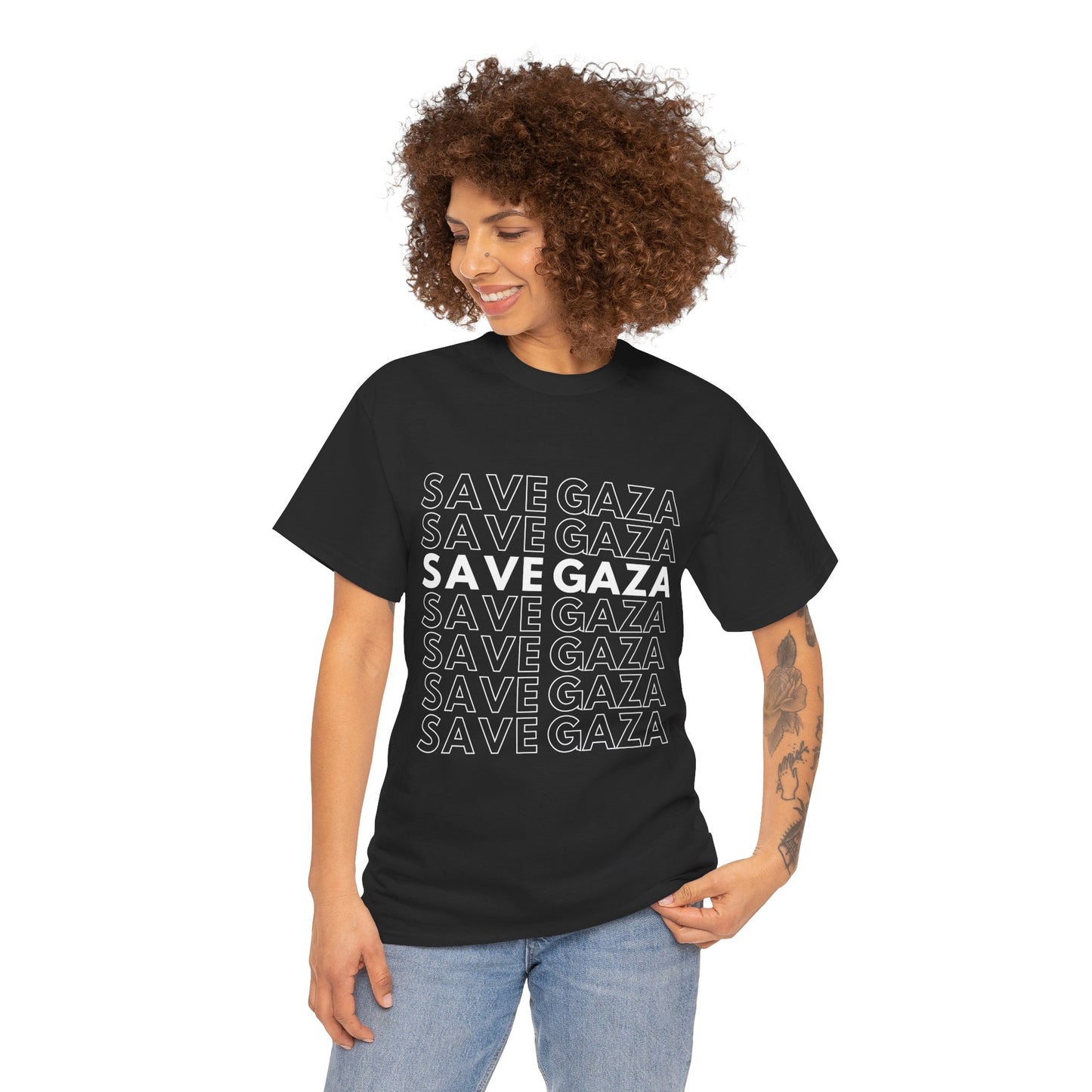 Save Gaza - Unisex Cotton Tee