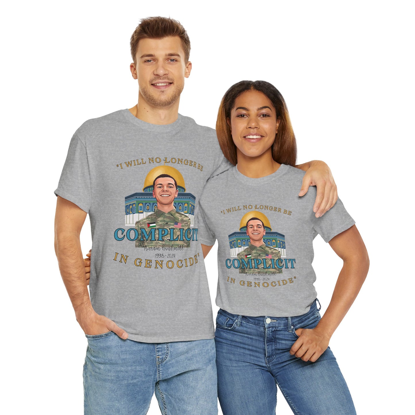 Aaron & TelAviv - Unisex Cotton Tee