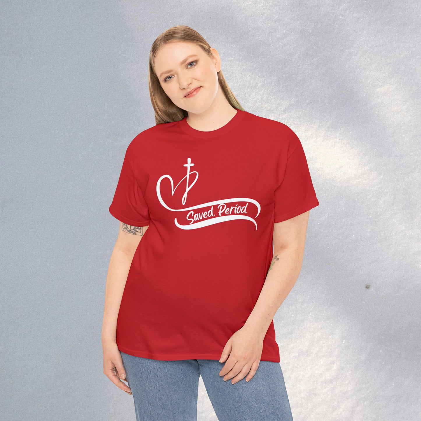 Saved, Period - Heavy Cotton Tee (Unisex)