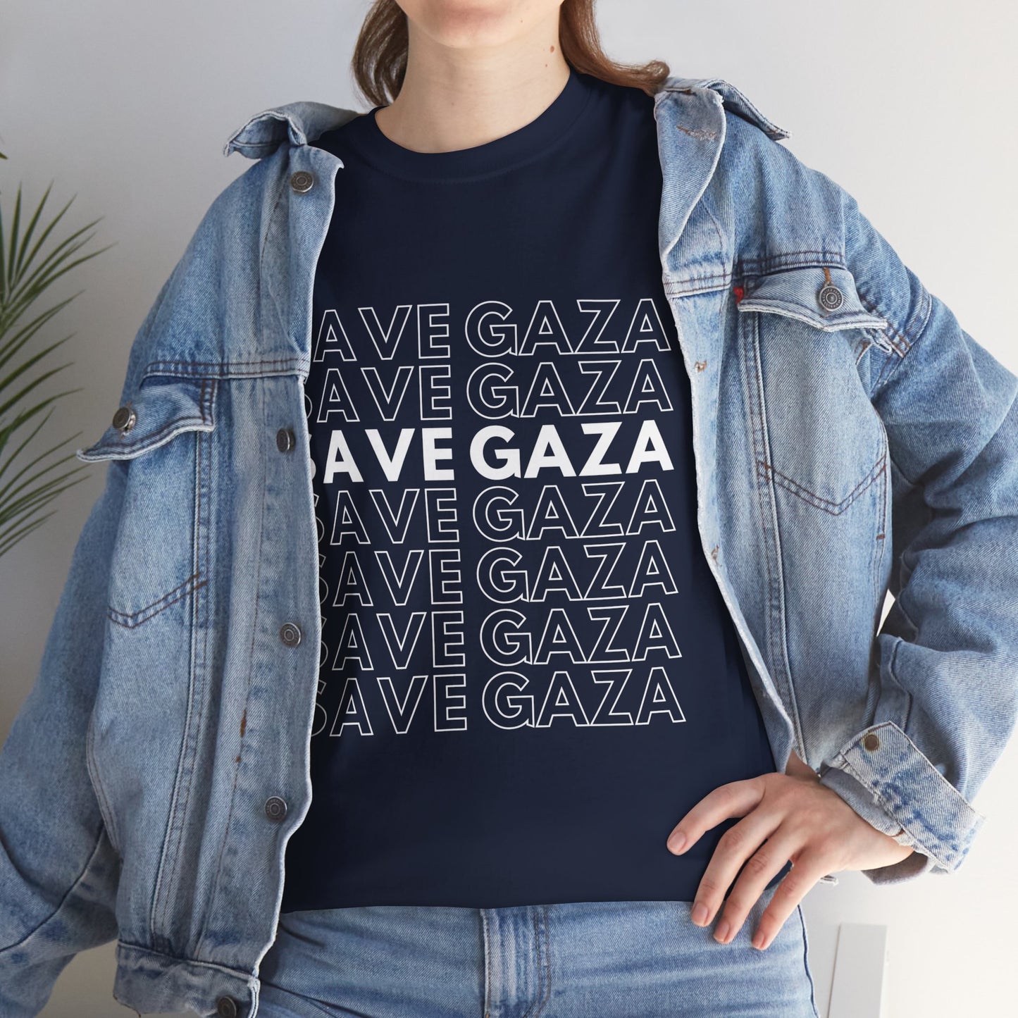 Save Gaza - Unisex Cotton Tee