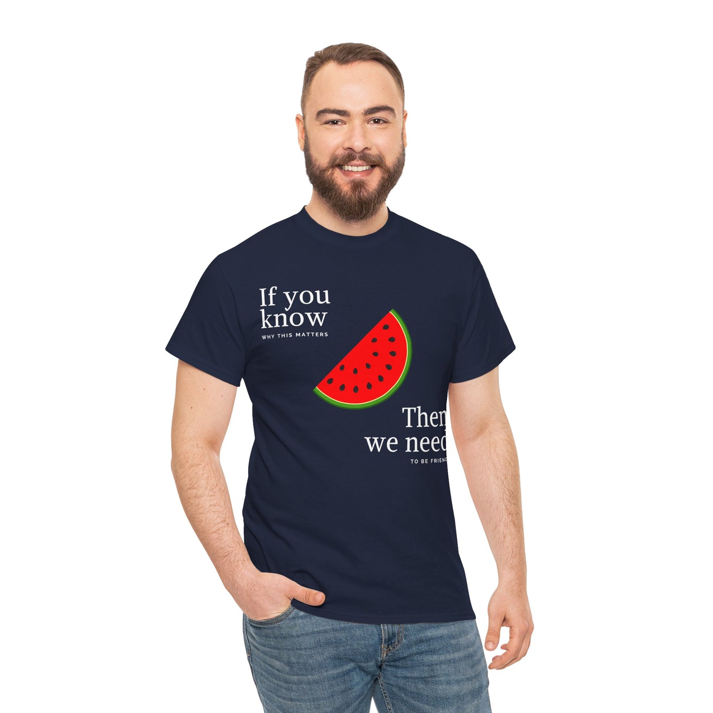 Friend Finder - Unisex Cotton Tee