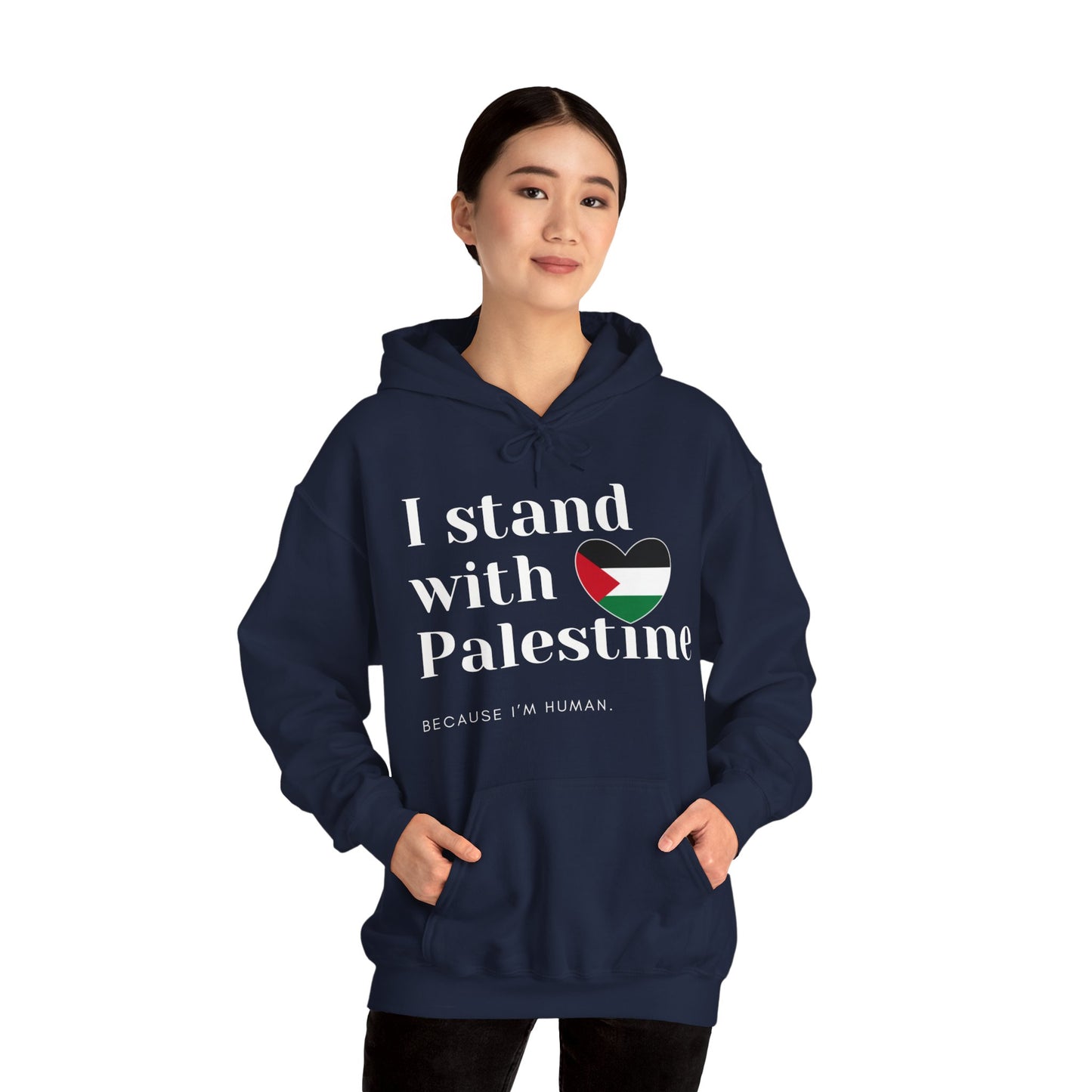 Because I'm Human - Unisex Hooded Sweatshirt