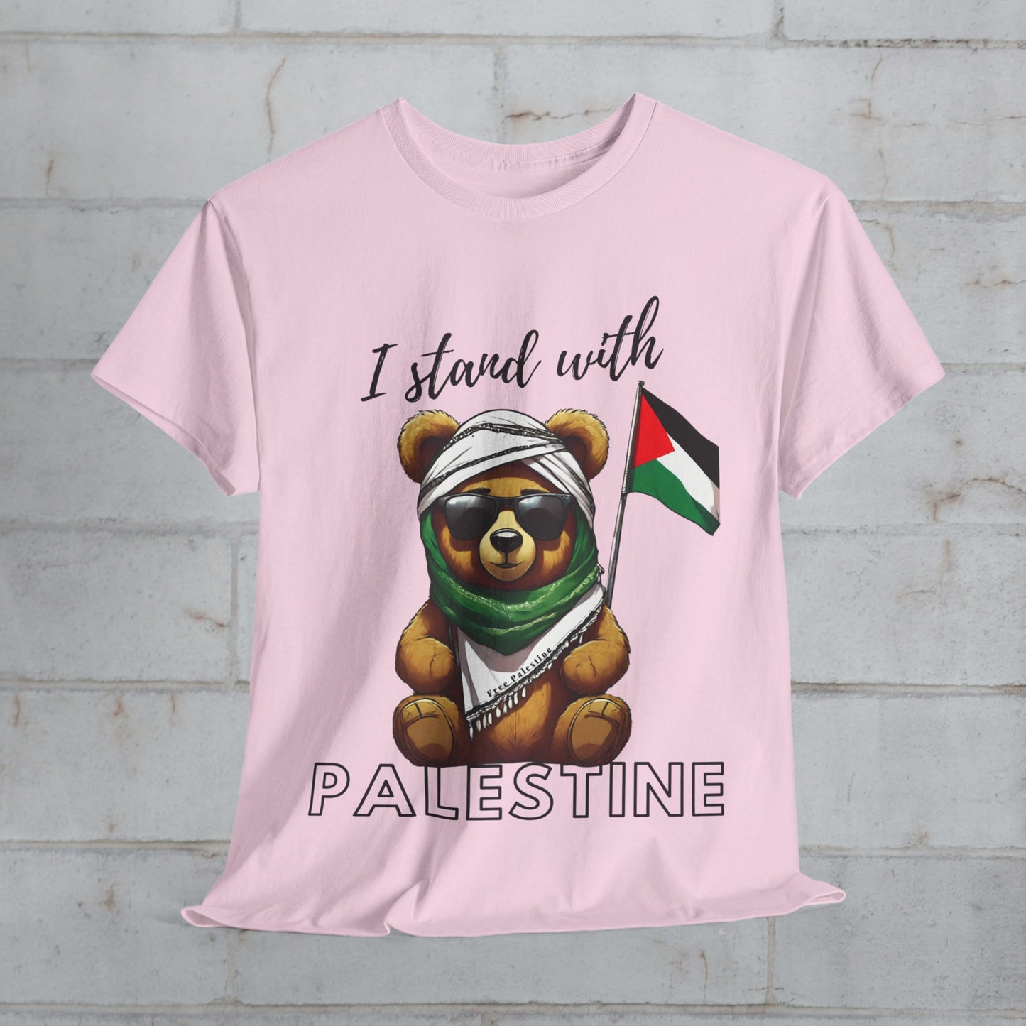 Teddy Palestine - Unisex Cotton Tee