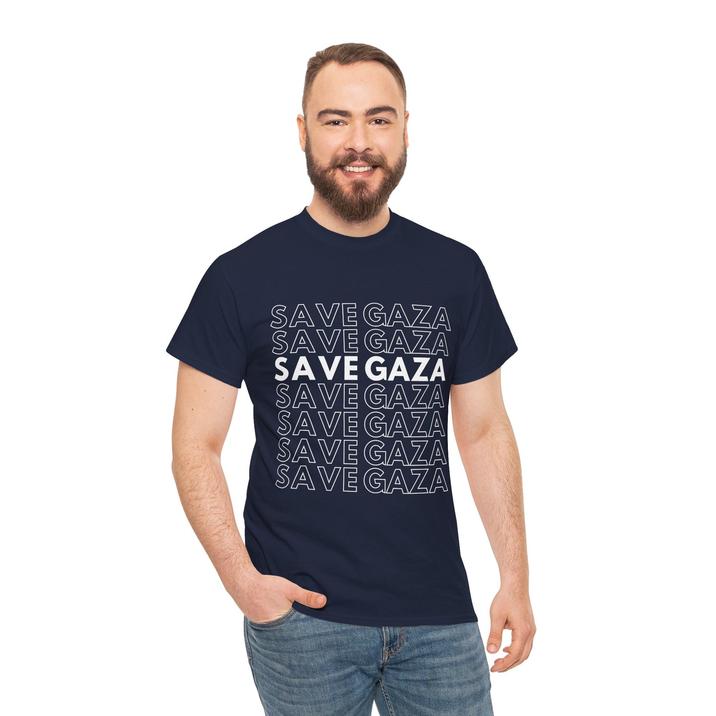 Save Gaza - Unisex Cotton Tee