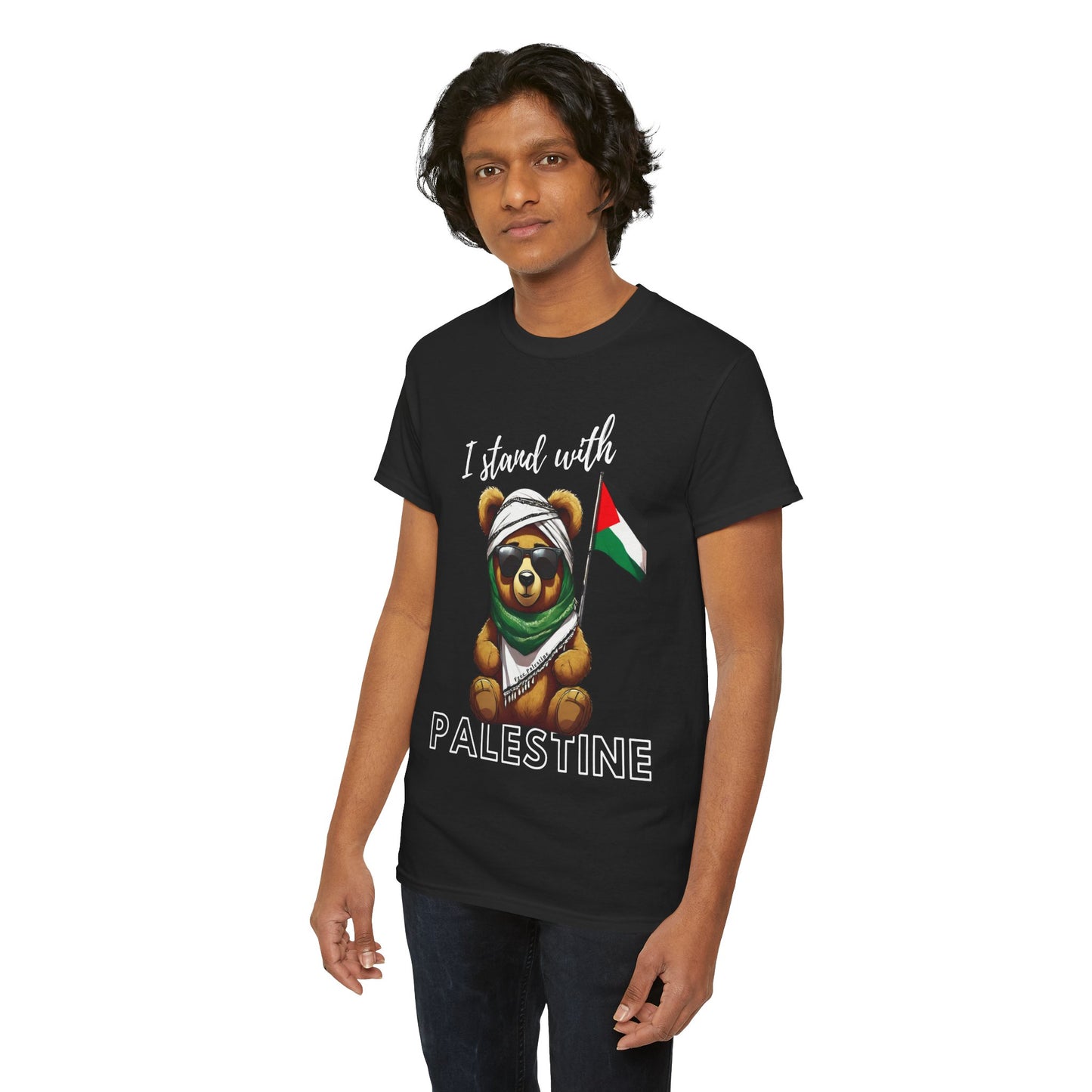 Teddy Palestine - Unisex Cotton Tee