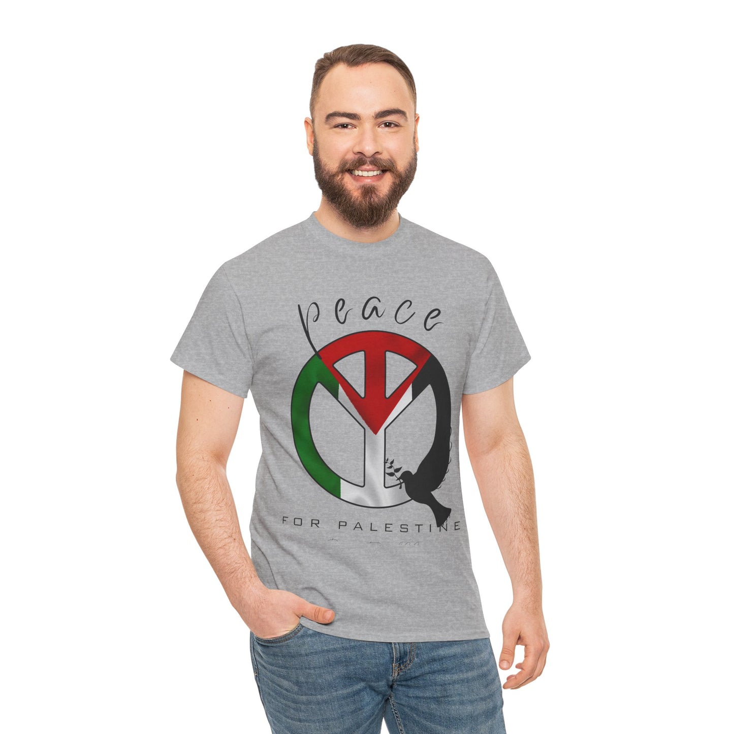 Peace - Unisex Cotton Tee