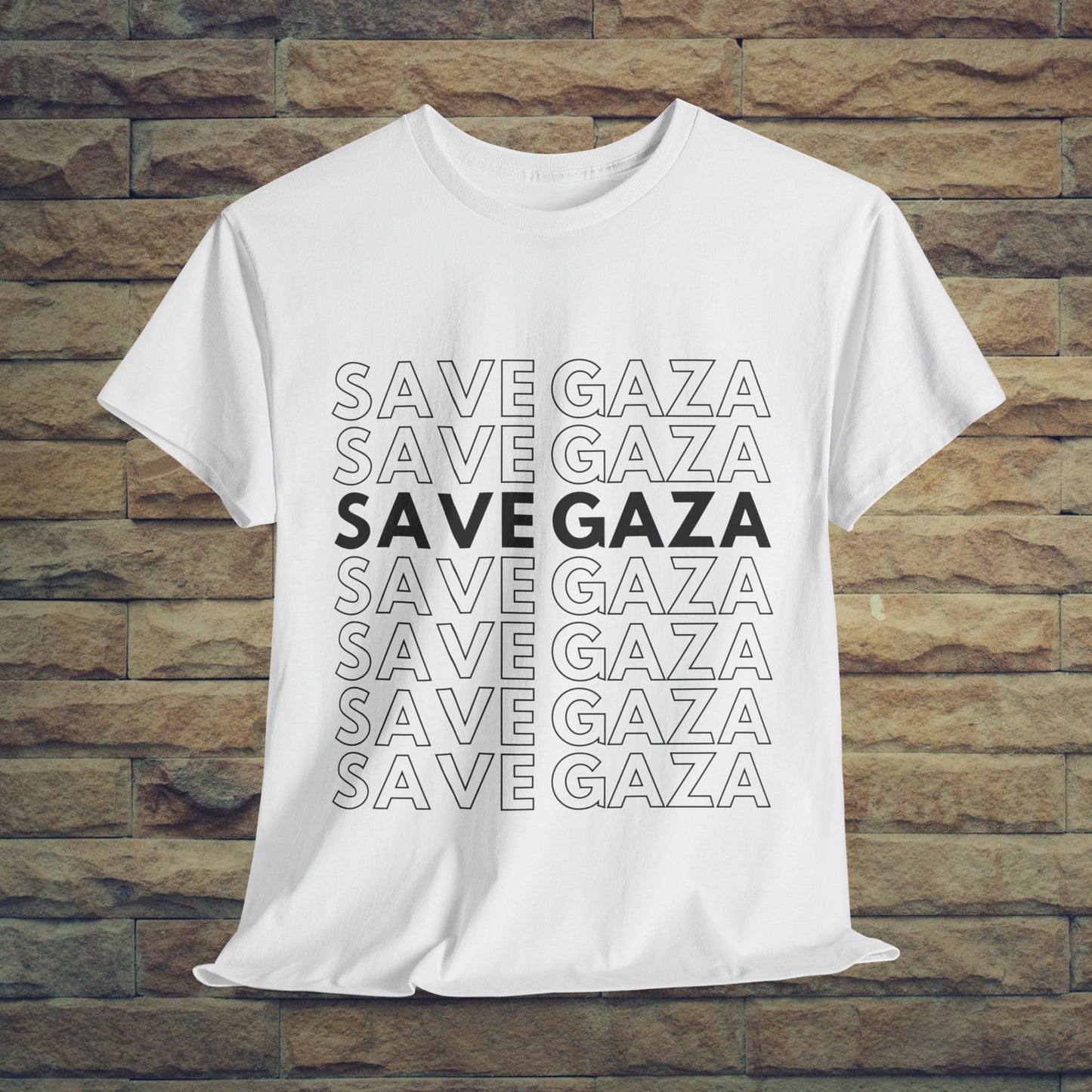Save Gaza - Unisex Cotton Tee