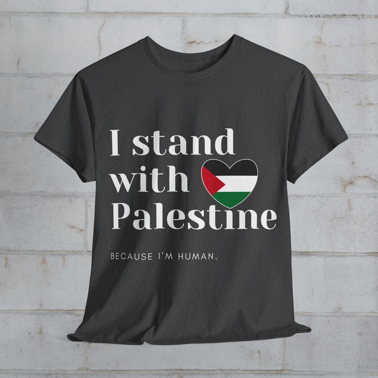 Because I'm Human - Unisex Cotton Tee