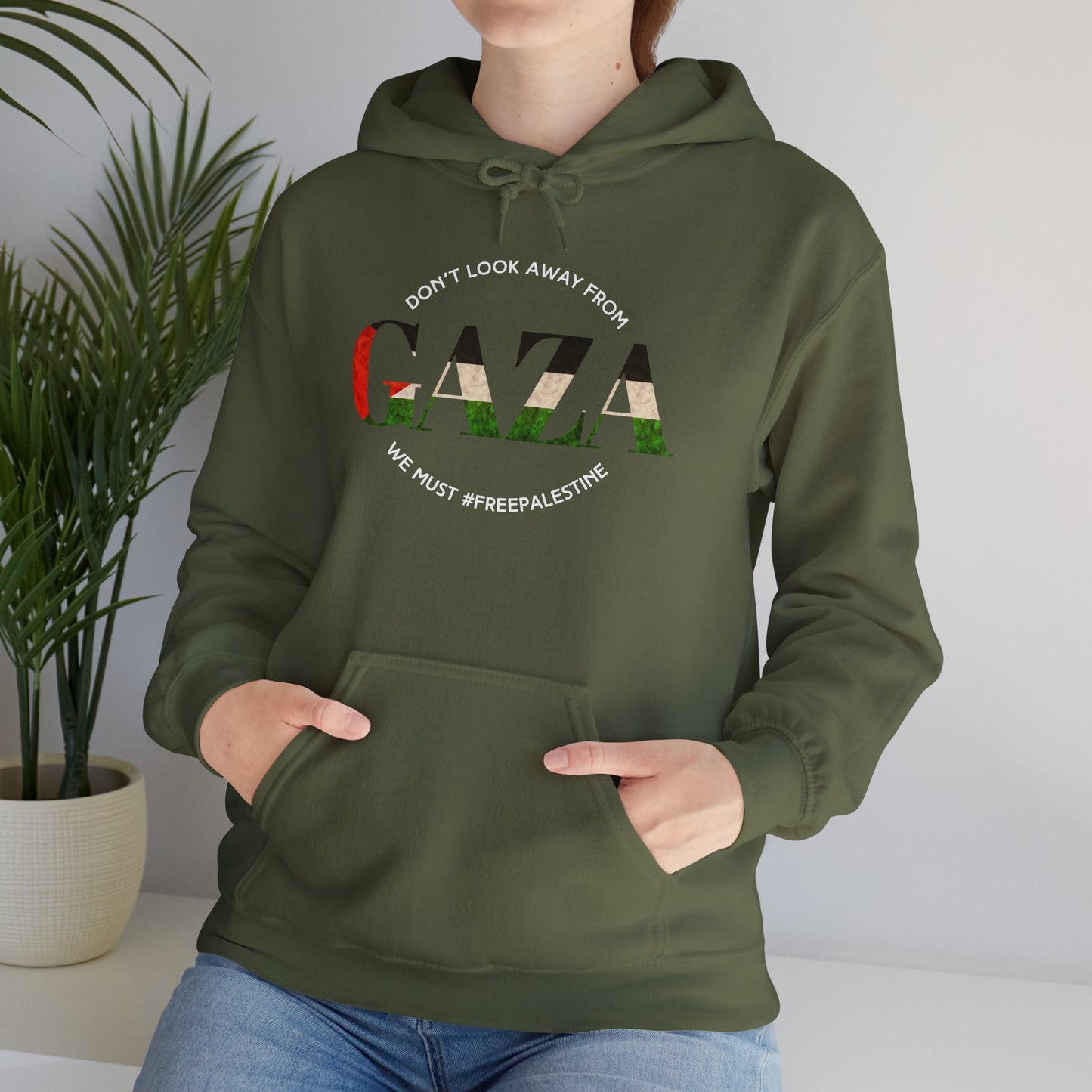 Gaza - Unisex Hooded Sweatshirt