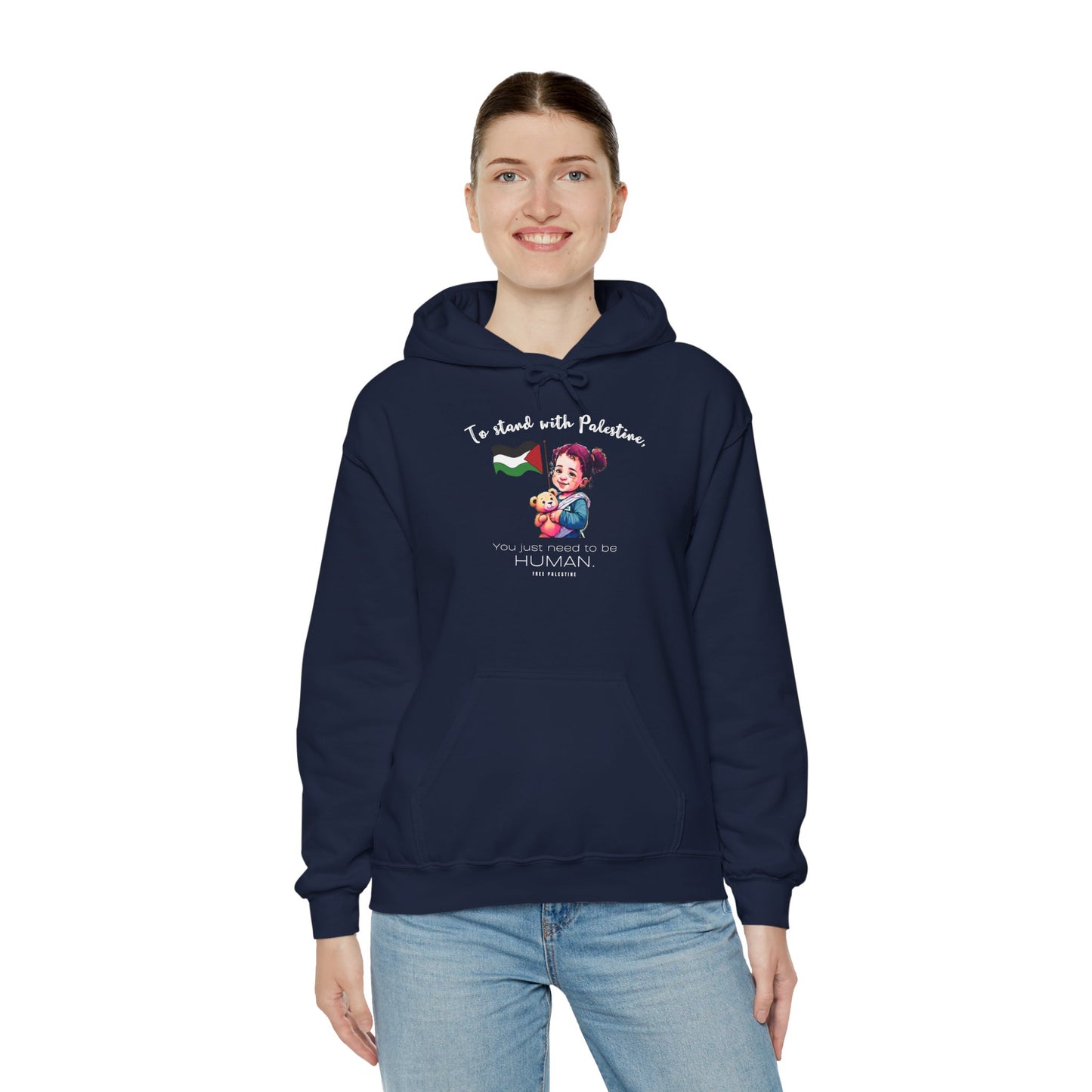 Human - Unisex Hooded Sweatshirt