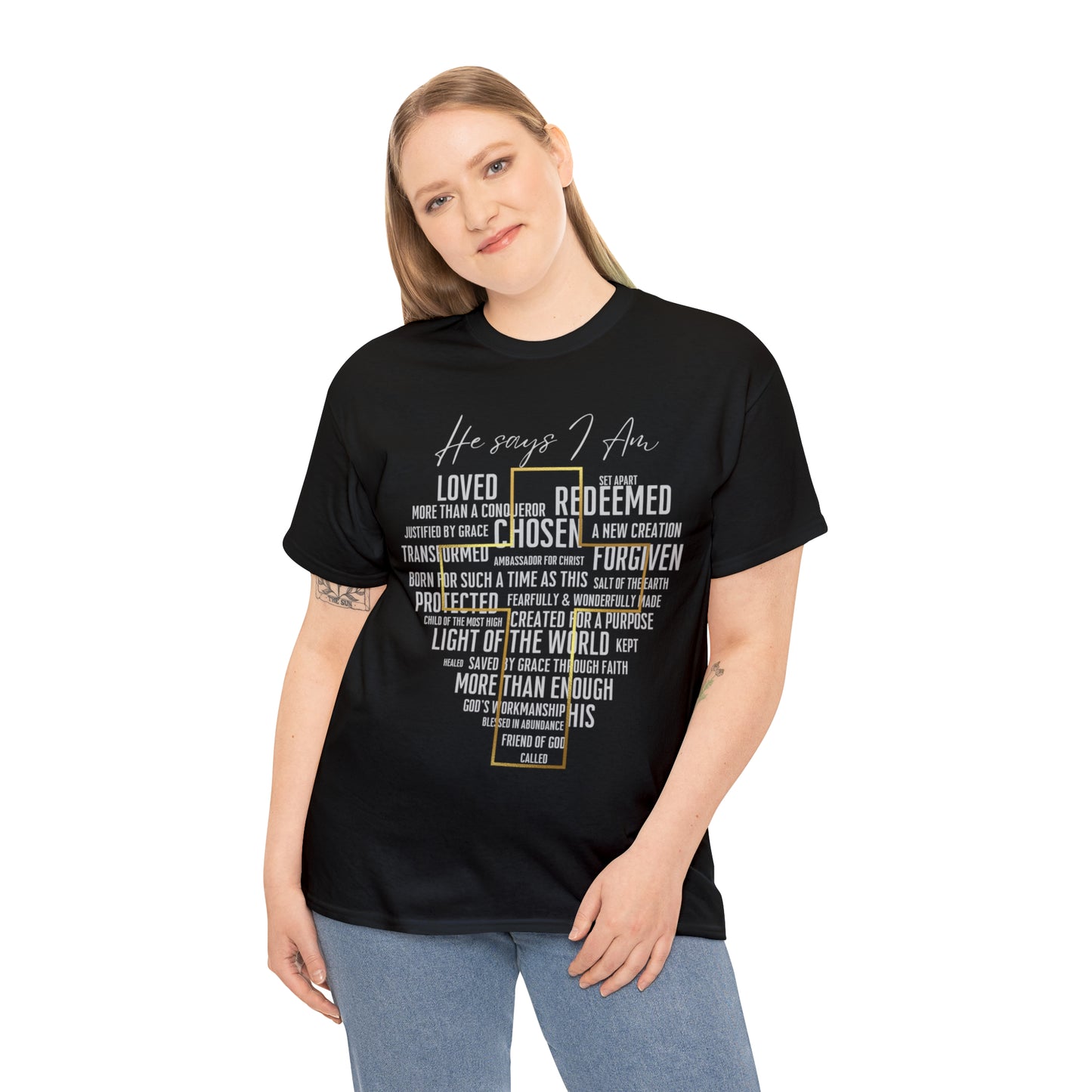 Loved, Chosen, His - Heavy Cotton Tee (Unisex)