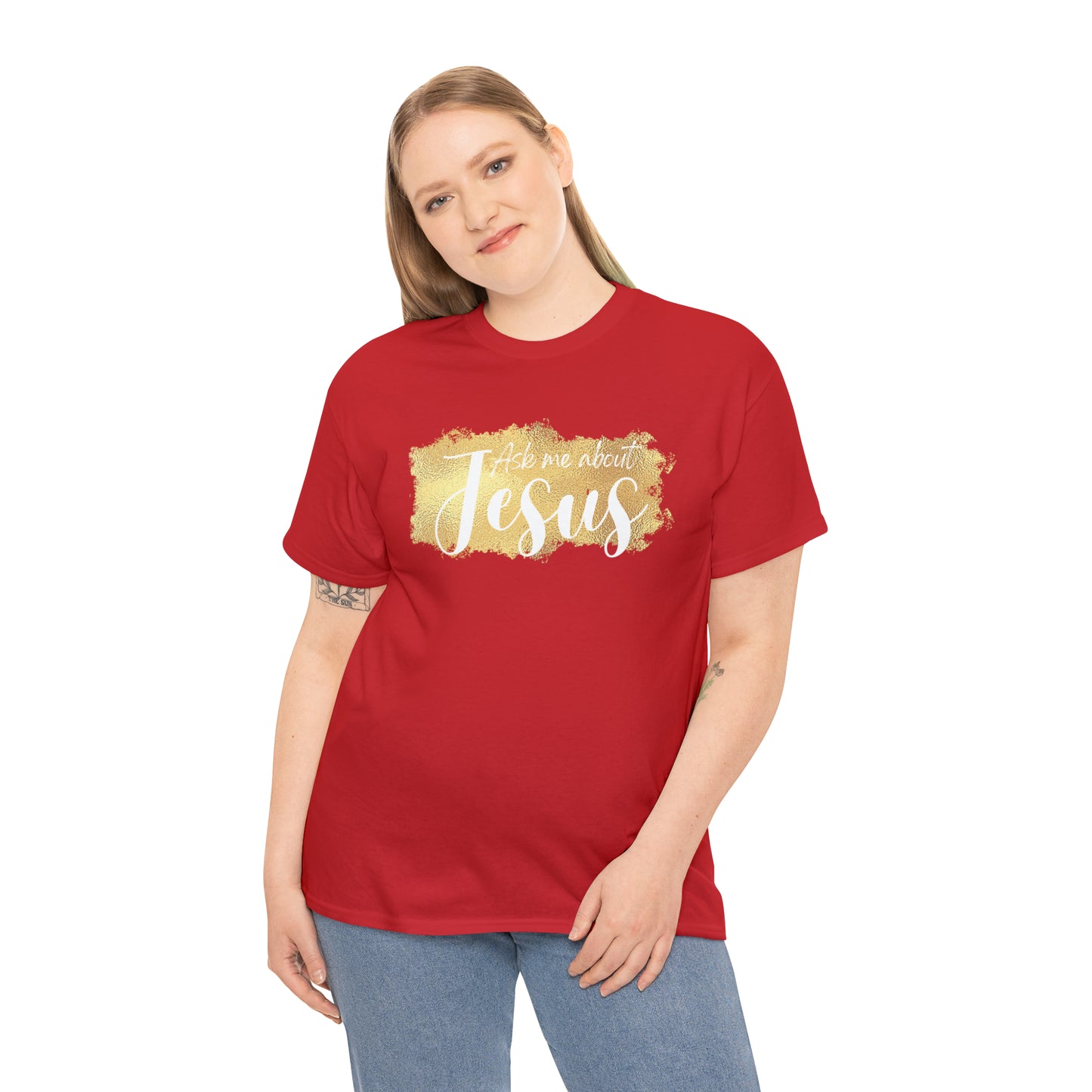 Ask Me - Heavy Cotton Tee (Unisex)