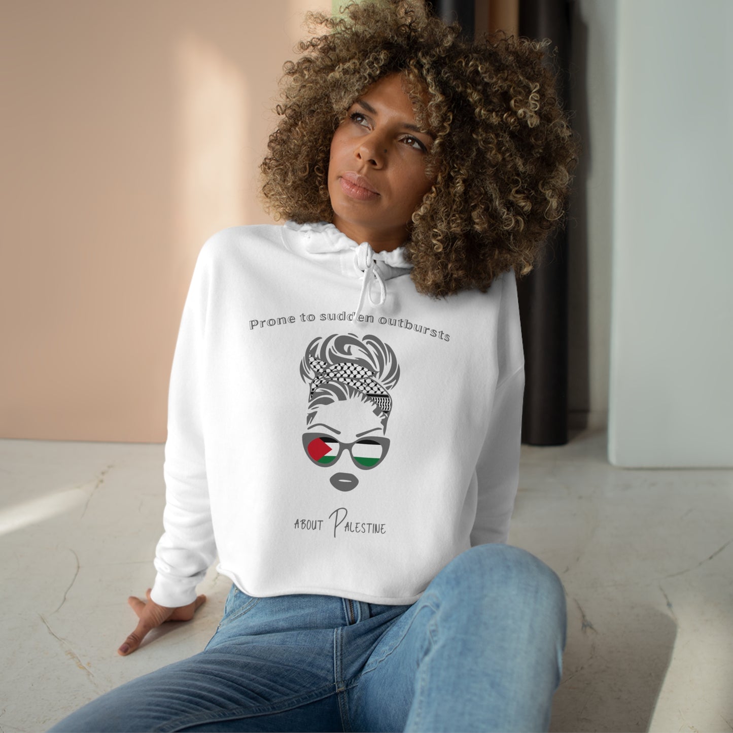 Sudden Outbursts - Crop Hoodie