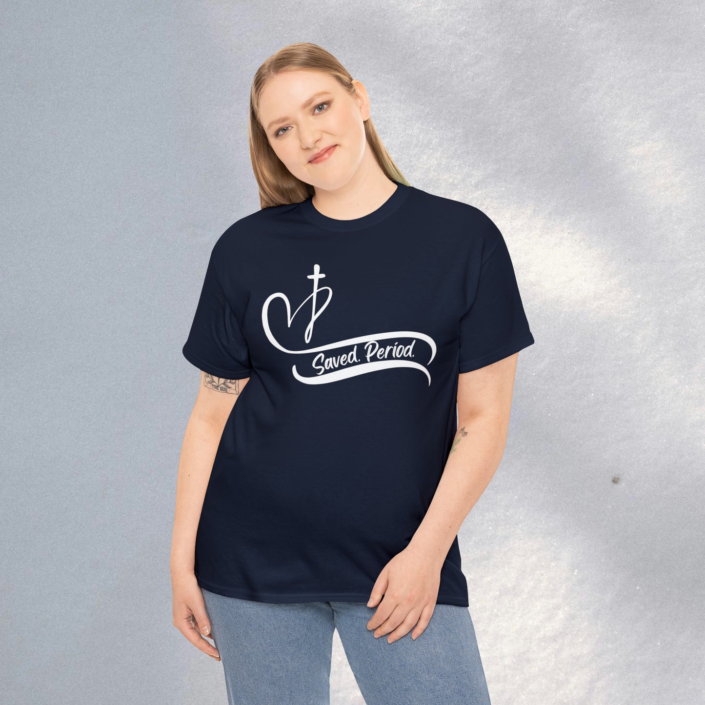 Saved, Period - Heavy Cotton Tee (Unisex)