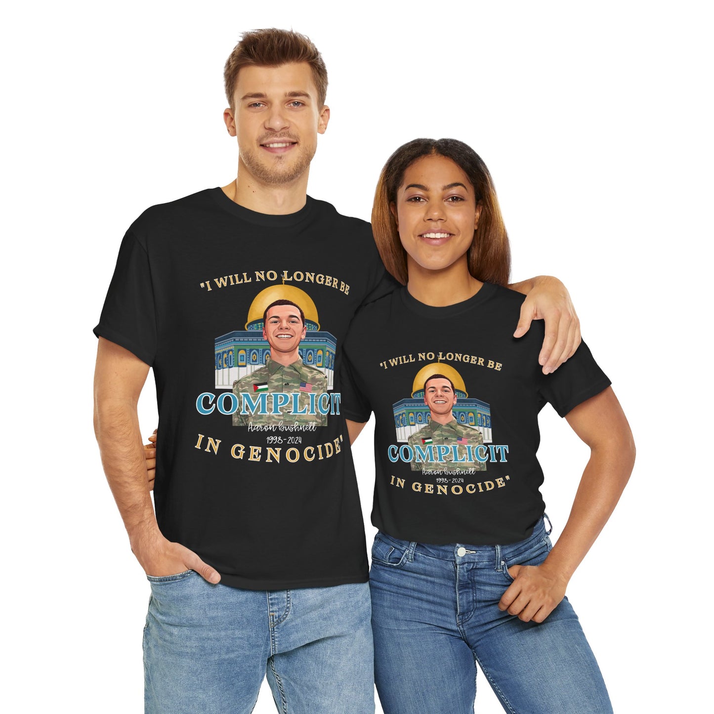 Aaron & TelAviv - Unisex Cotton Tee